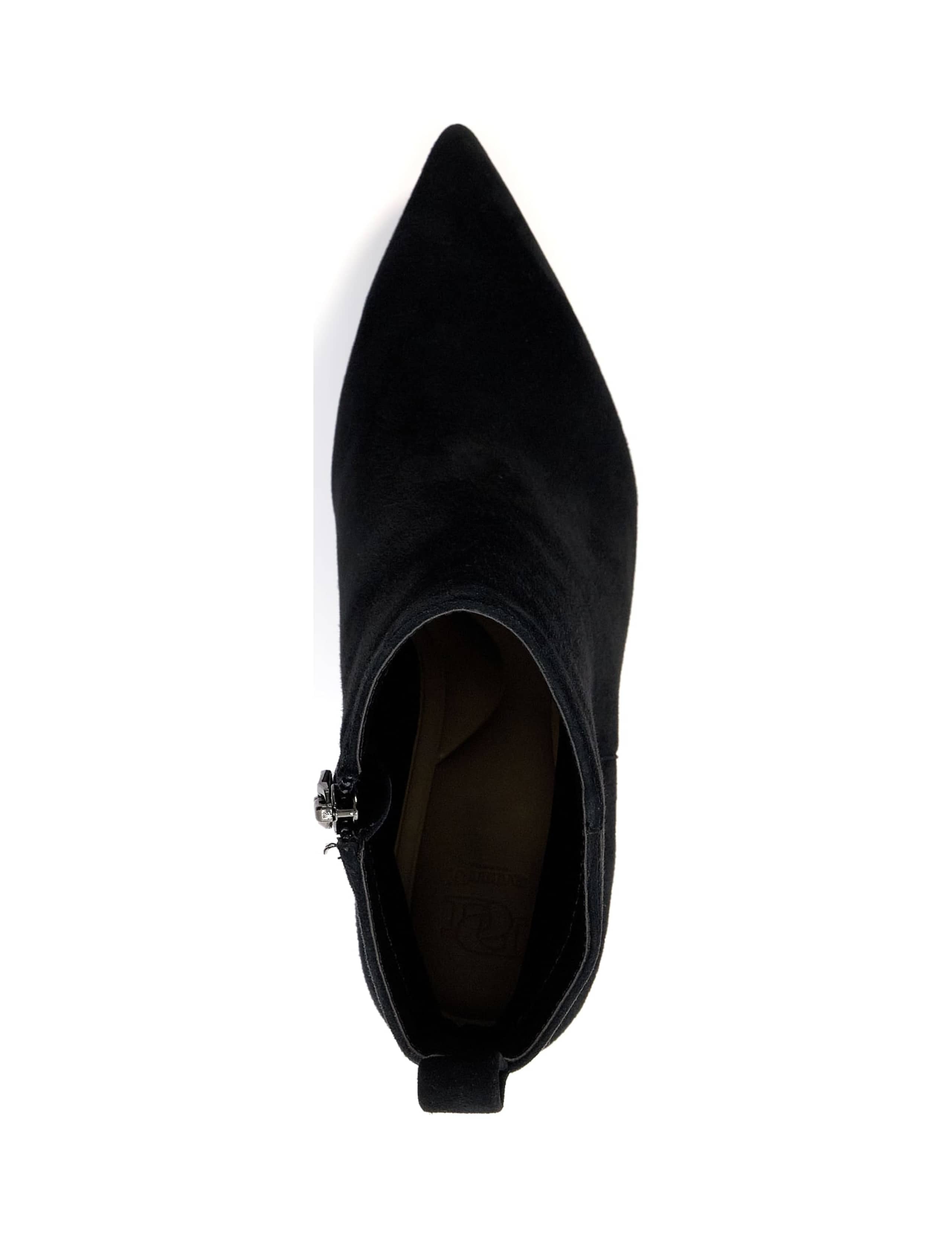 Suede Stiletto Heel Pointed Ankle Boots 2 of 4