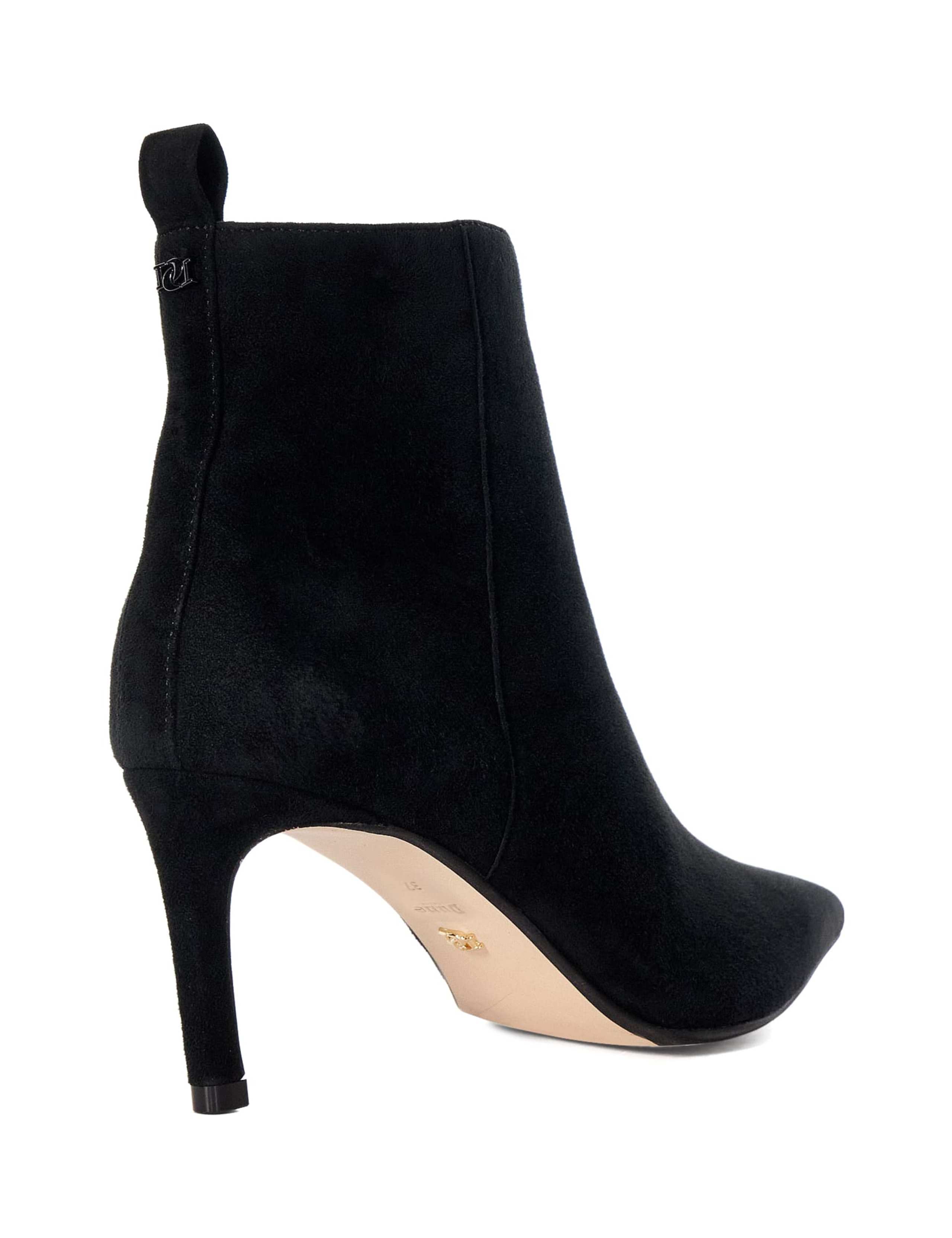 Suede Stiletto Heel Pointed Ankle Boots 4 of 4