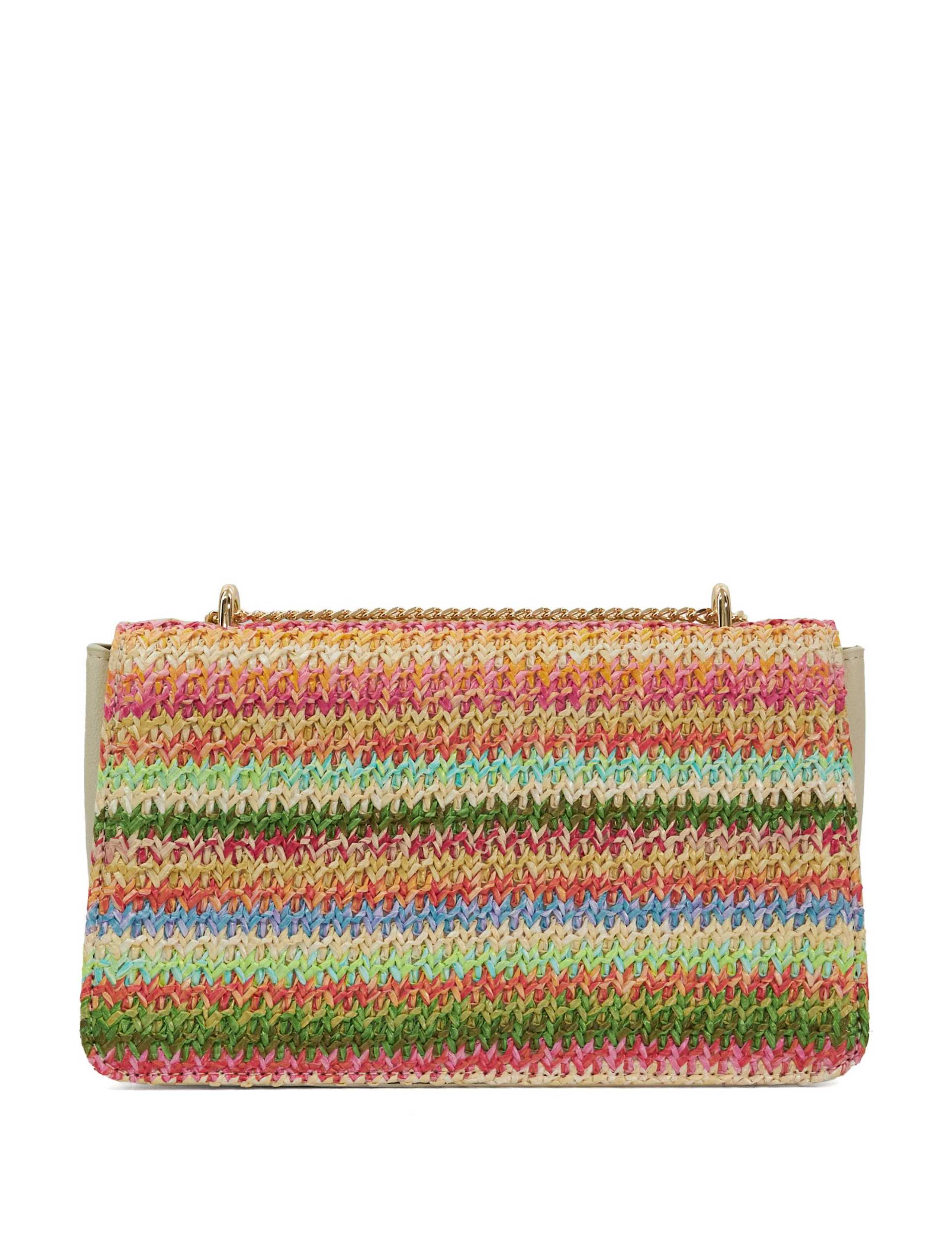 Cotton Rich Woven Chain Strap Shoulder Bag 4 of 6