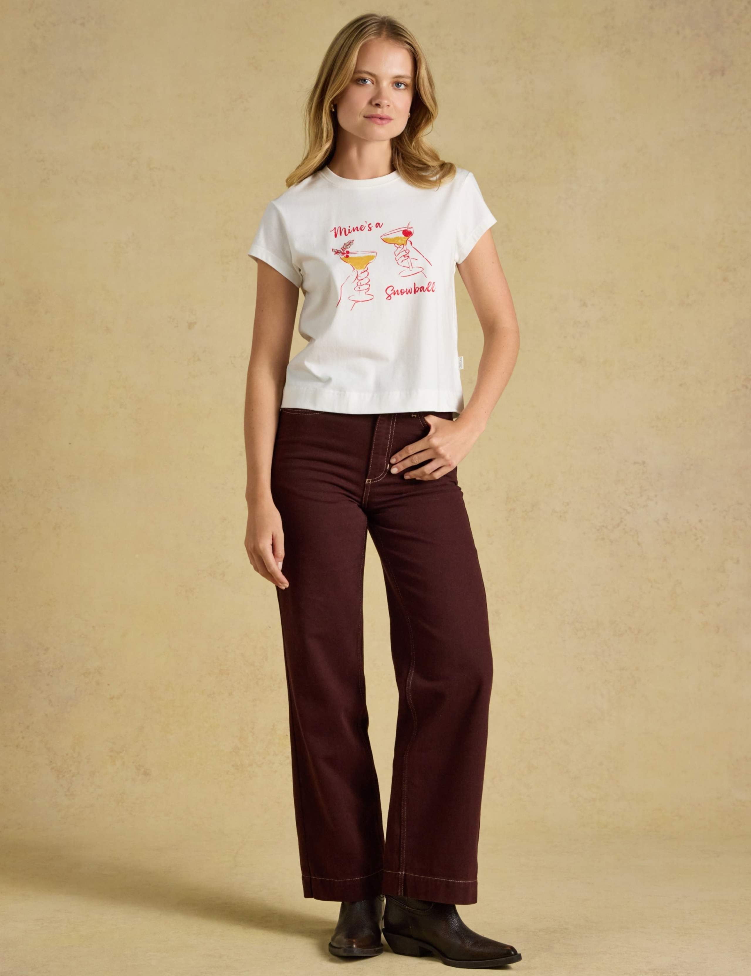 Pure Cotton Printed Slim Fit T-Shirt 2 of 5