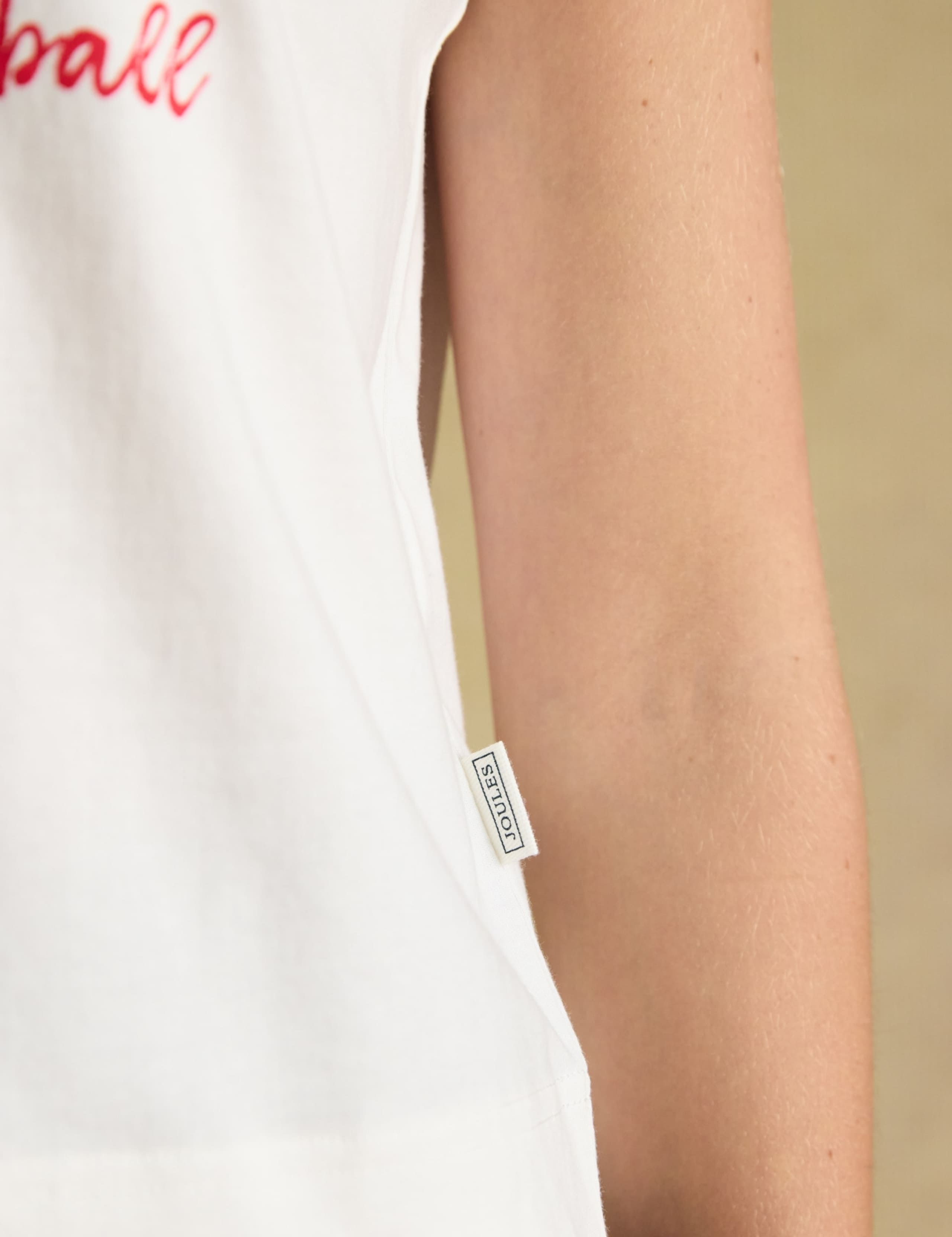 Pure Cotton Printed Slim Fit T-Shirt 4 of 5