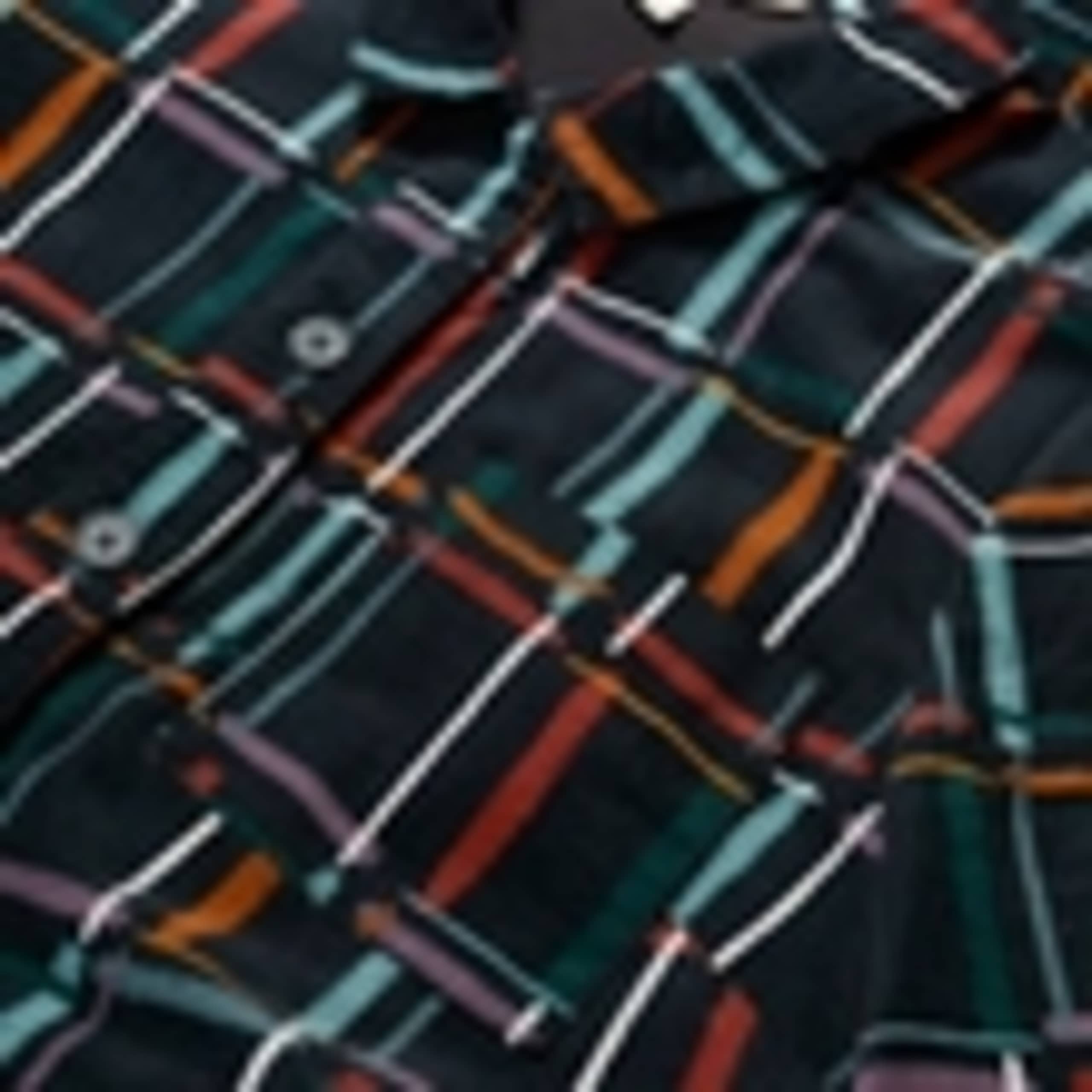 Pure Cotton Geometric Print Midi Shirt Dress 6 of 6