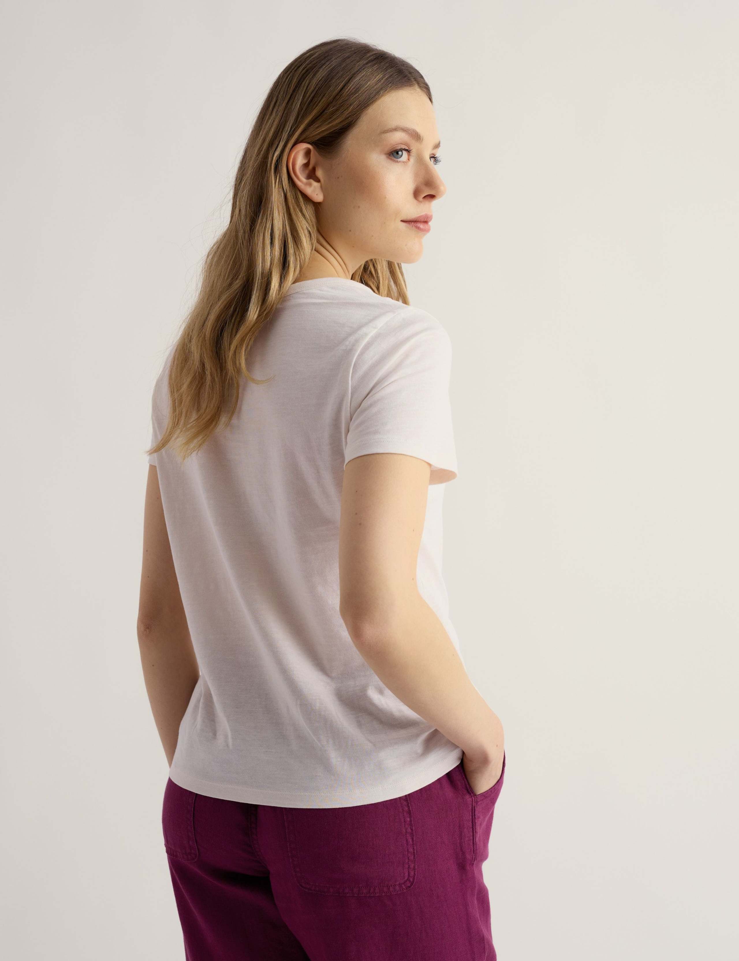 Pure Cotton Printed Crew Neck T-Shirt 4 of 5