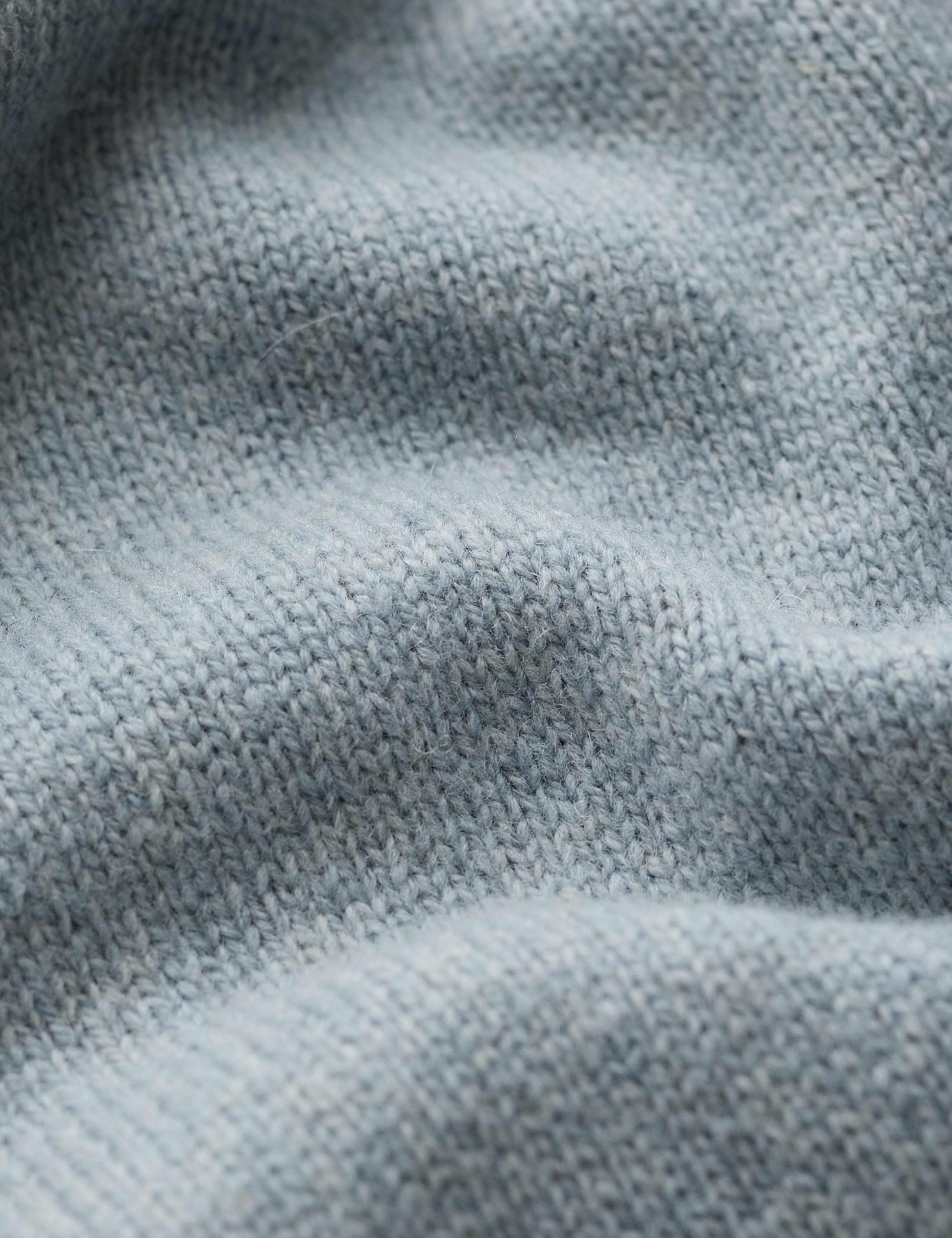 Merino Wool Rich Fitted Knitted Vest 5 of 5