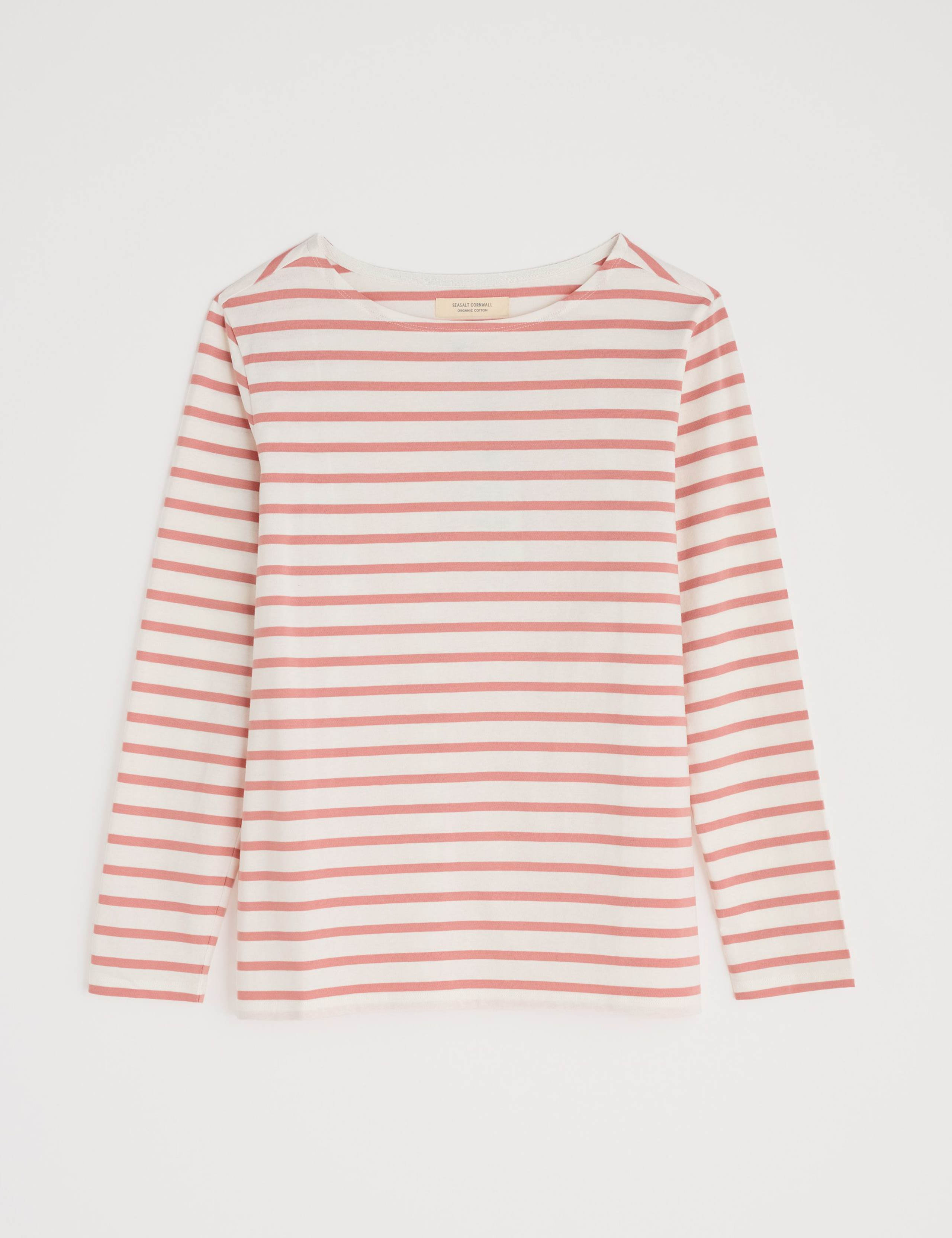 Pure Cotton Striped Crew Neck Top 2 of 5