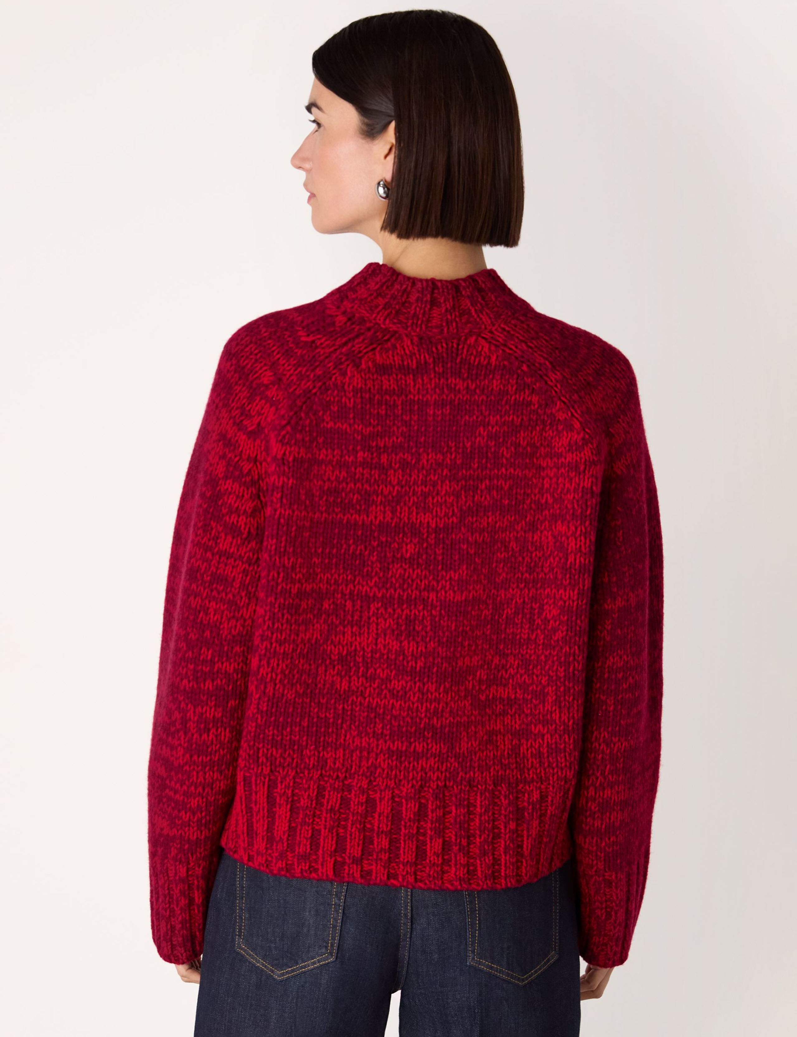 Pure Wool High Neck Jumper 3 of 4