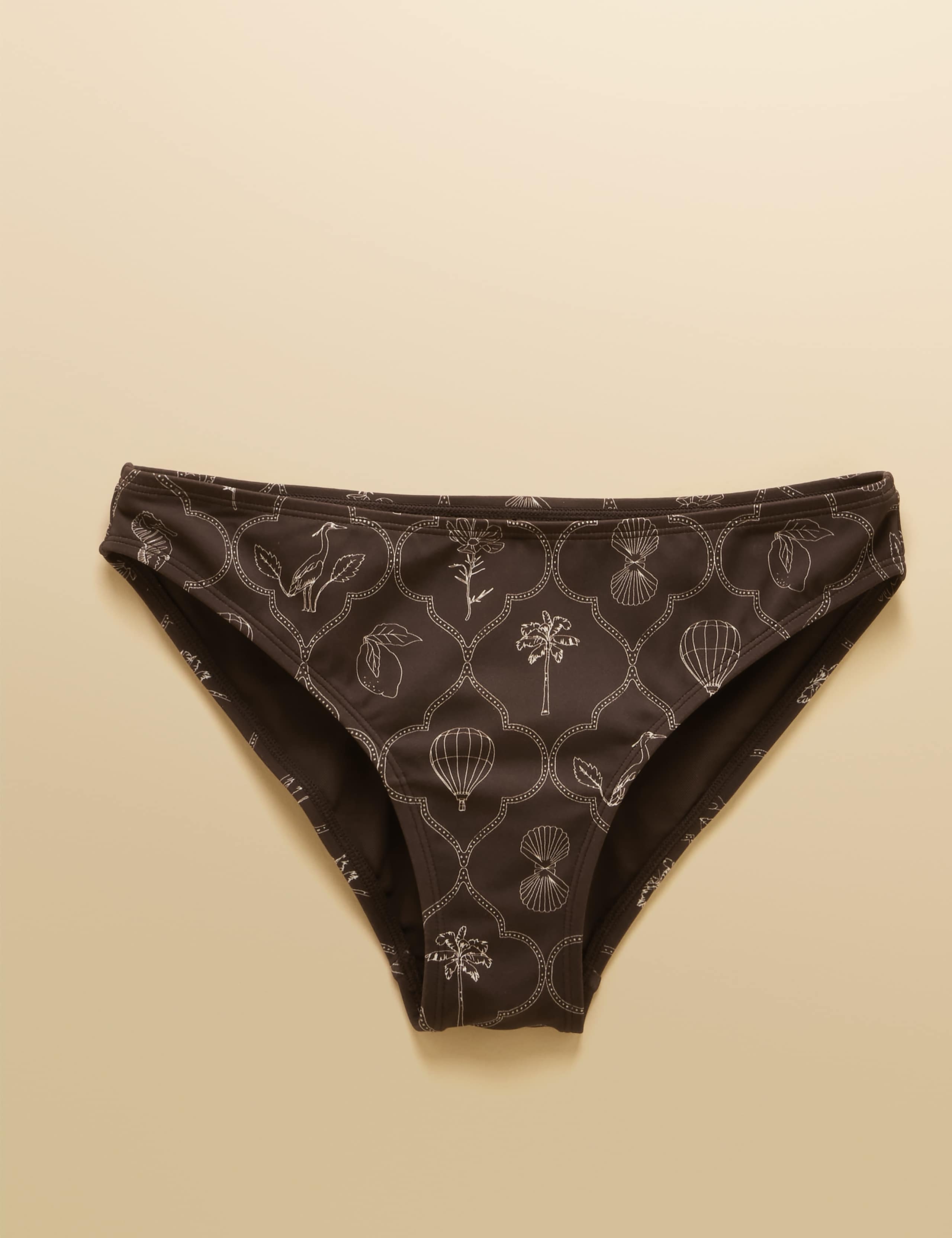 Printed High Leg Tankini Bottoms 2 of 6