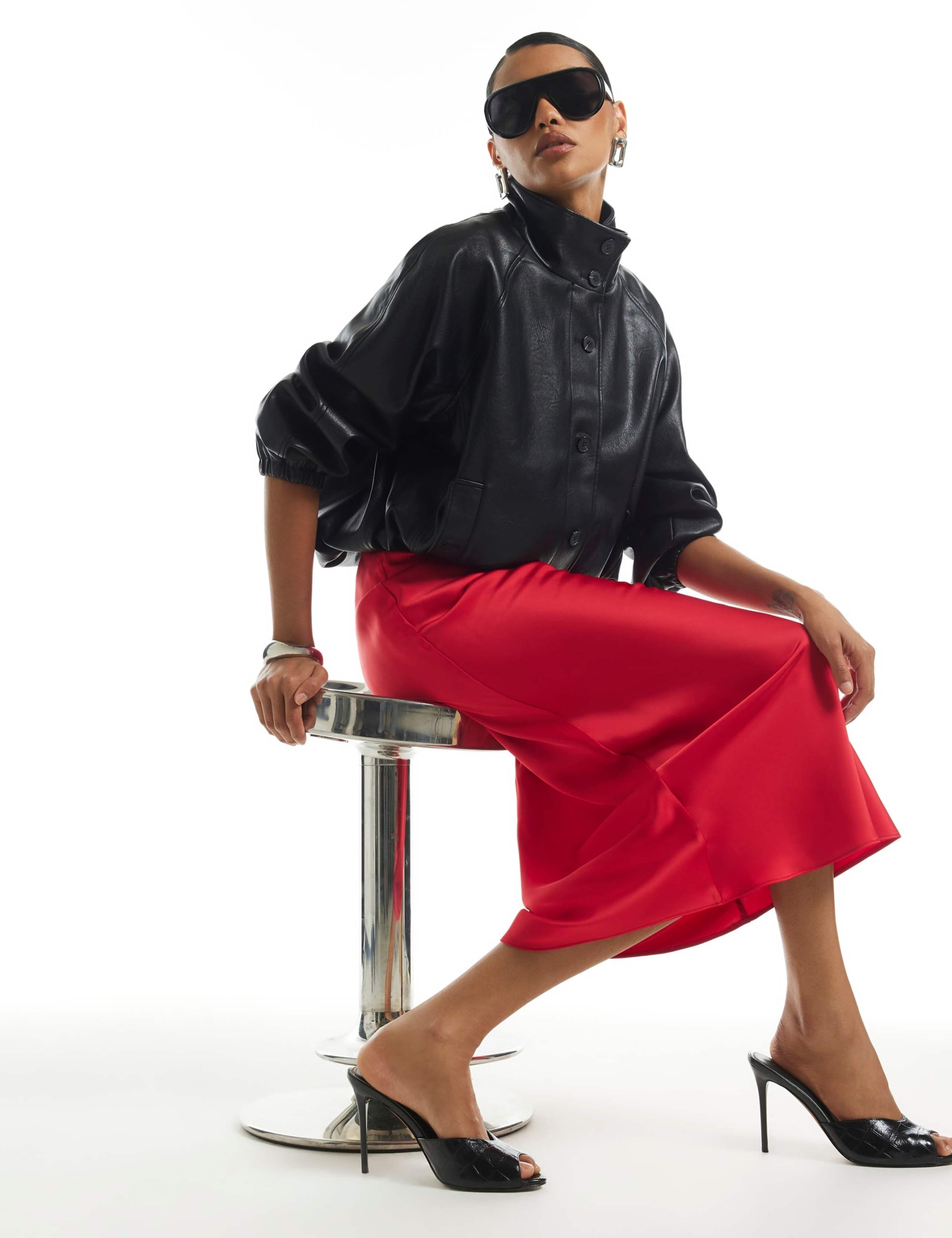 Midi Slip Skirt 5 of 6