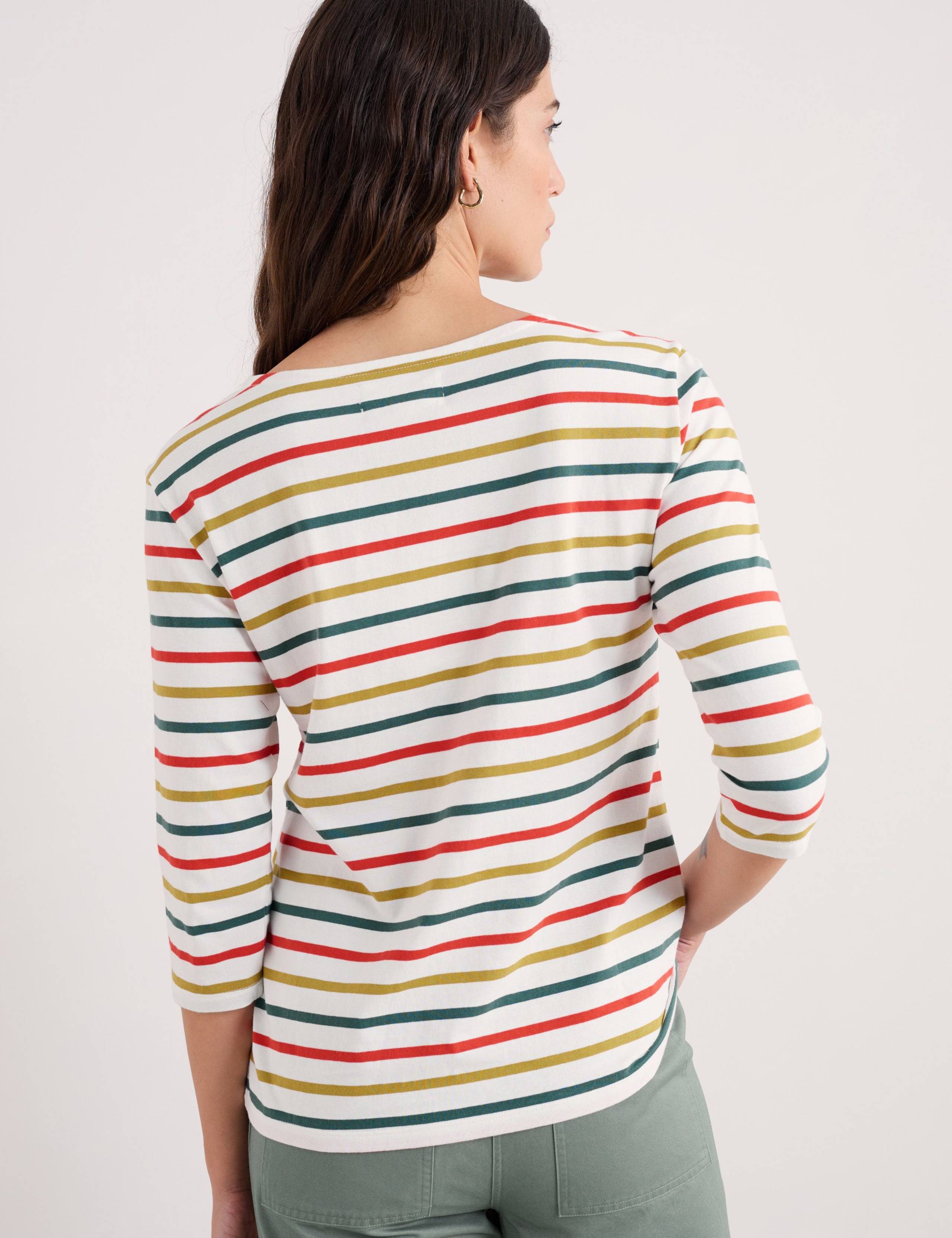 Pure Cotton Crew Neck Top 3 of 5
