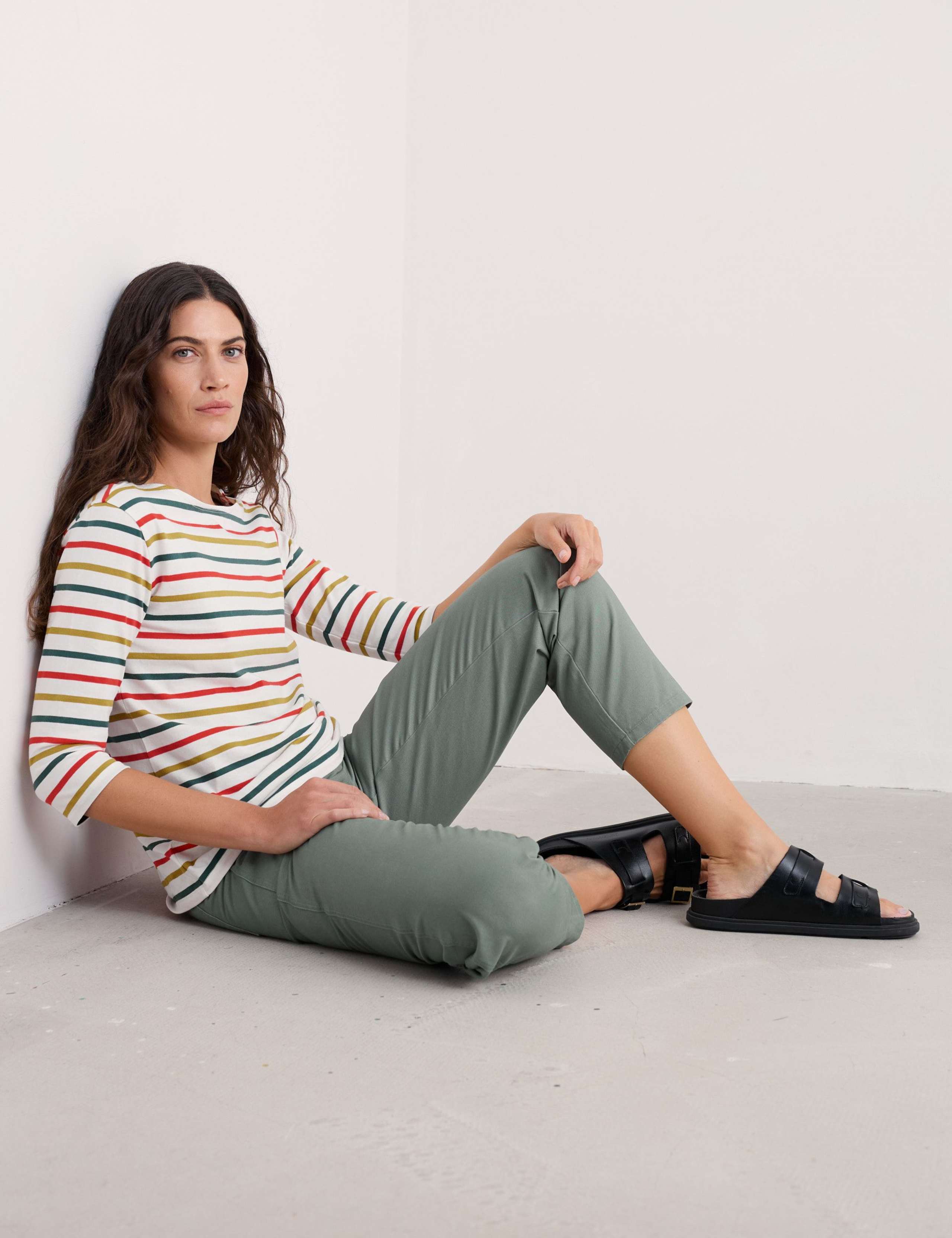 Pure Cotton Crew Neck Top 4 of 5