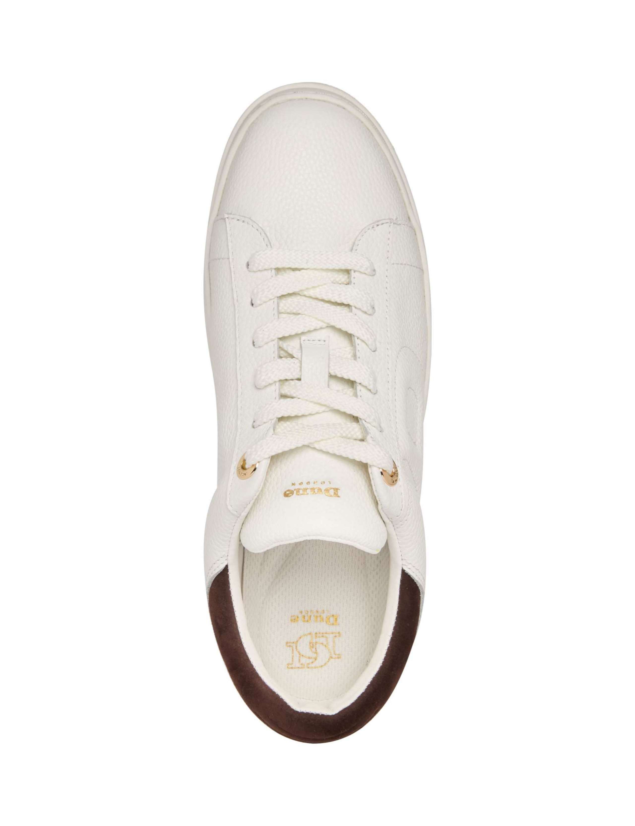 Leather Side Detail Flatform Trainers 2 of 5