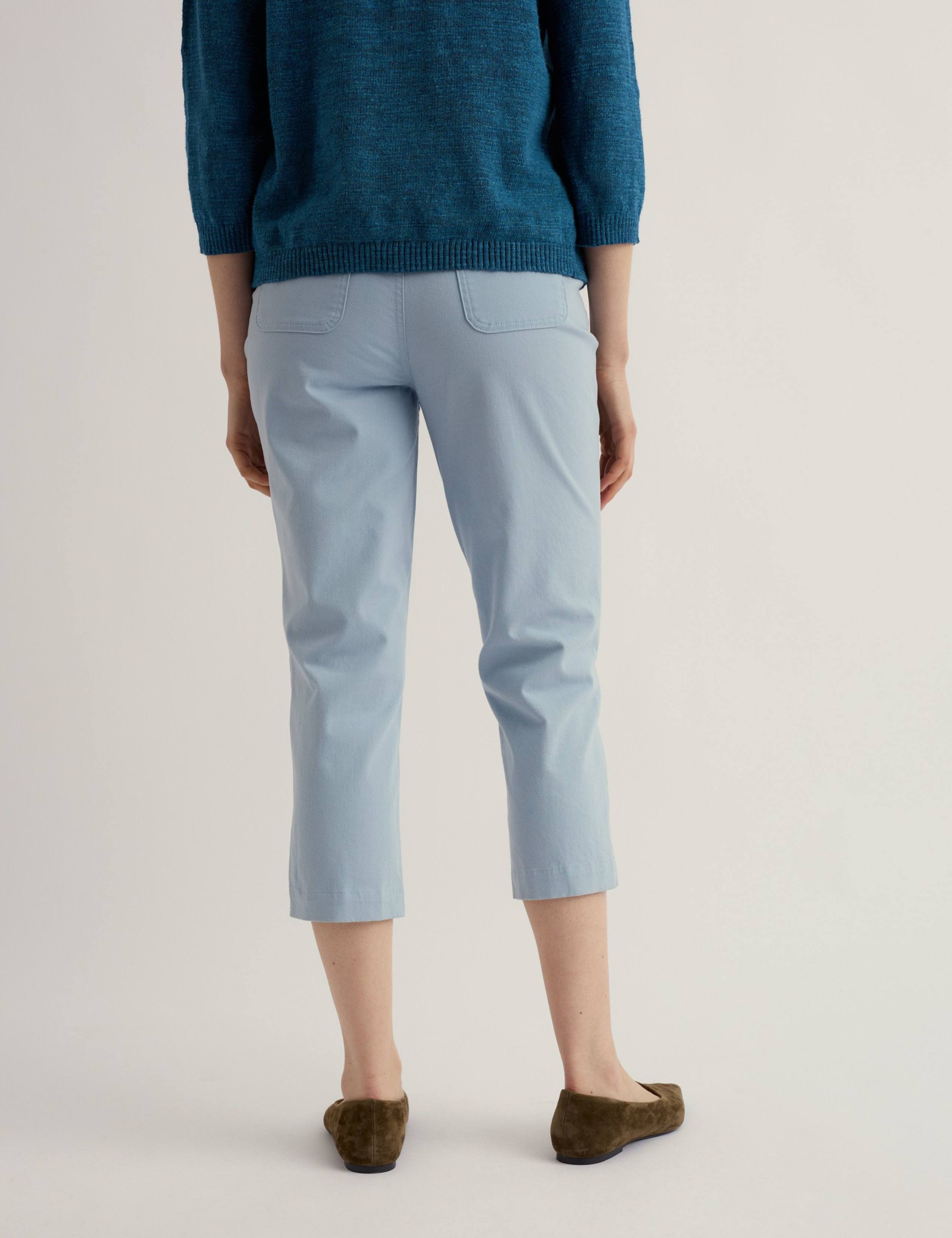 Cotton Rich Slim Fit Cropped Chinos 4 of 5