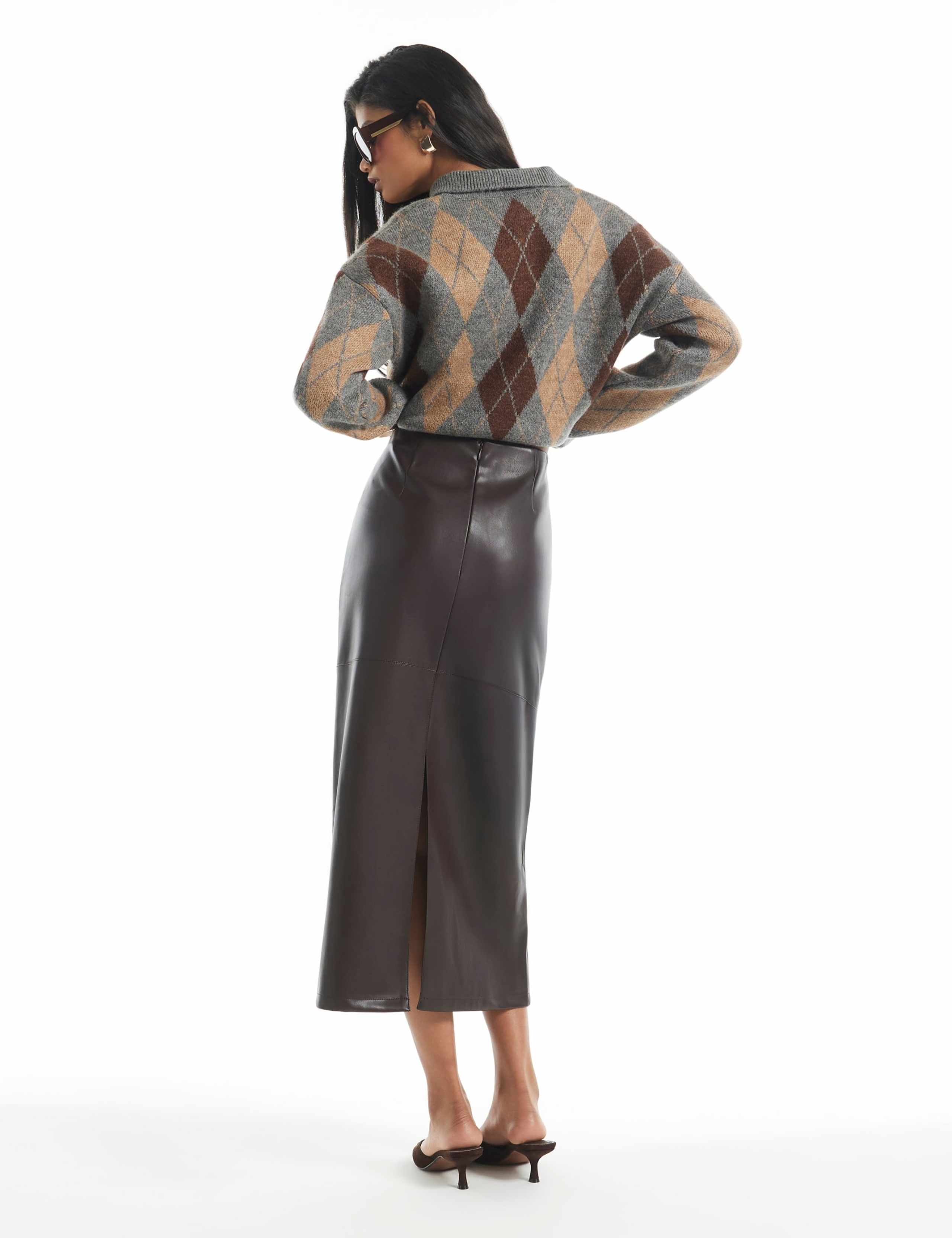 Midi Pencil Skirt 3 of 6