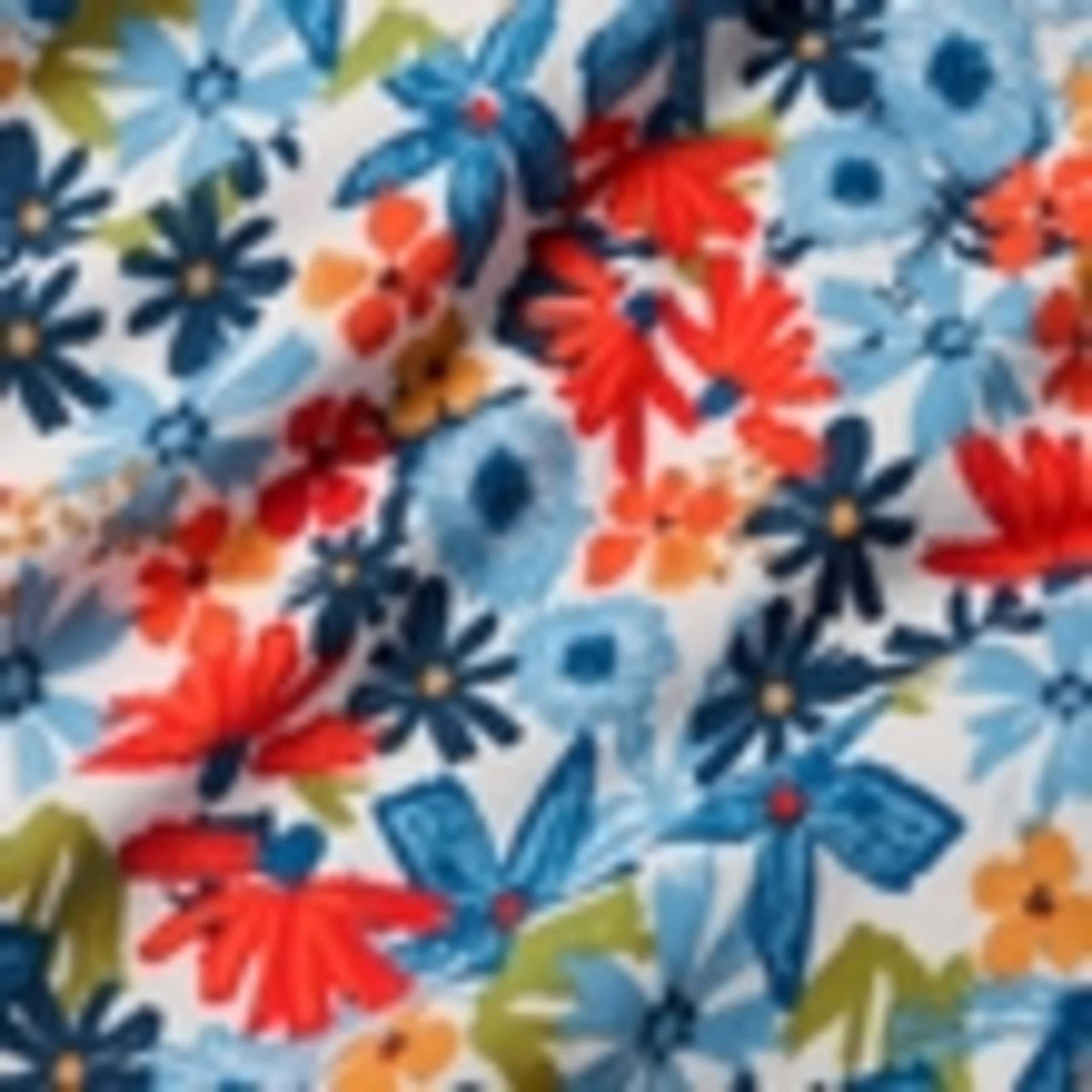 Cotton Rich Jersey Floral Midi Waisted Dress 5 of 5