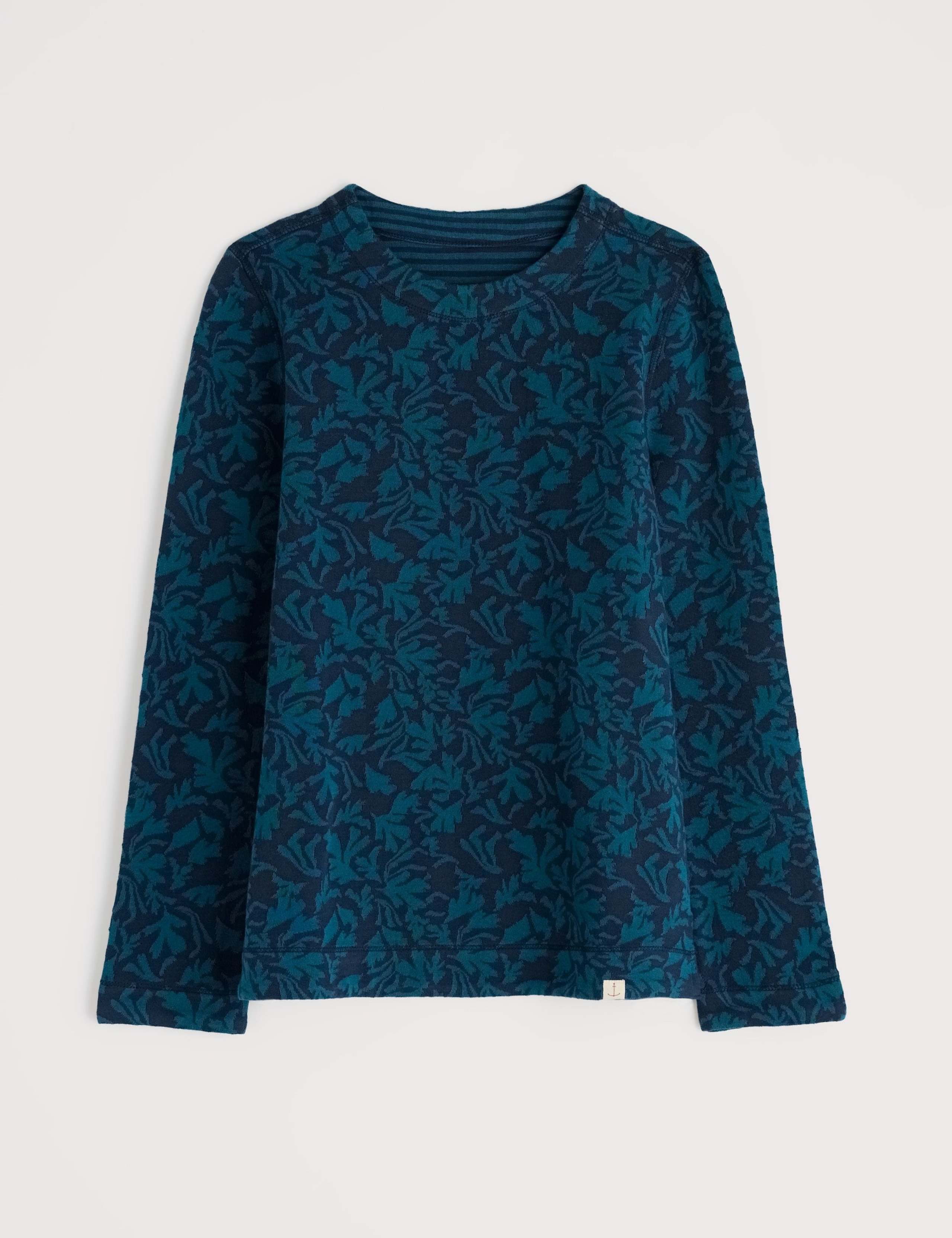 Cotton Rich Floral Print Top 2 of 5