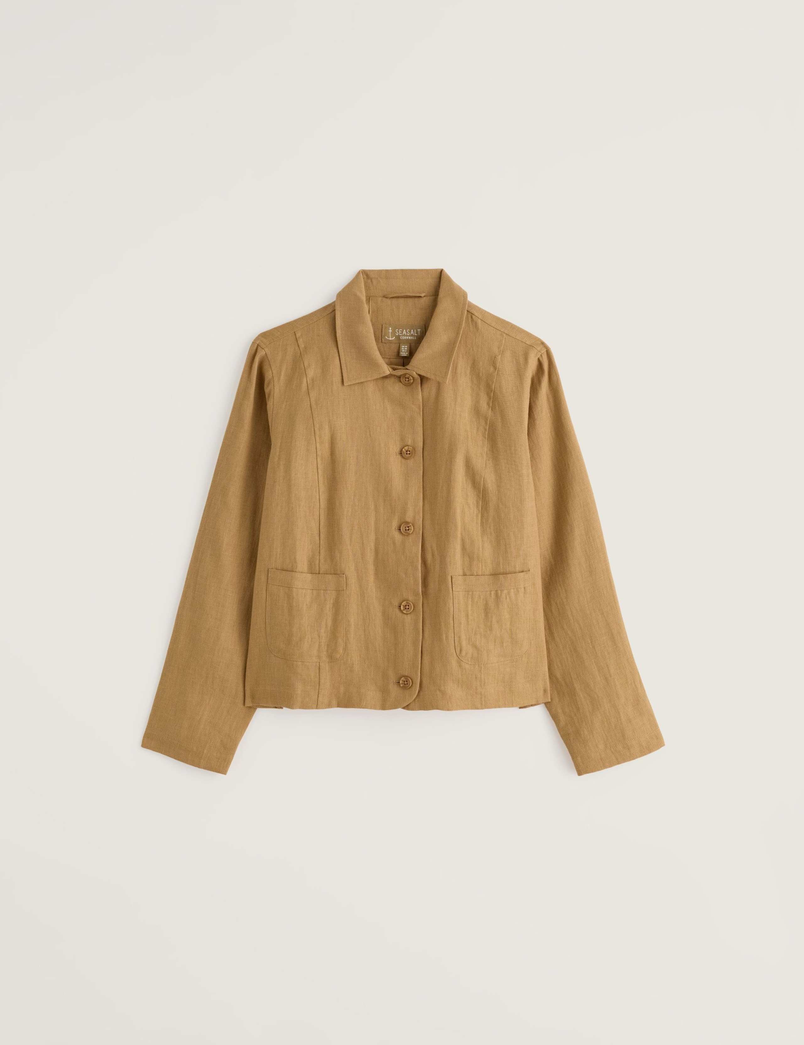 Pure Linen Relaxed Lightweight Jacket 2 of 5