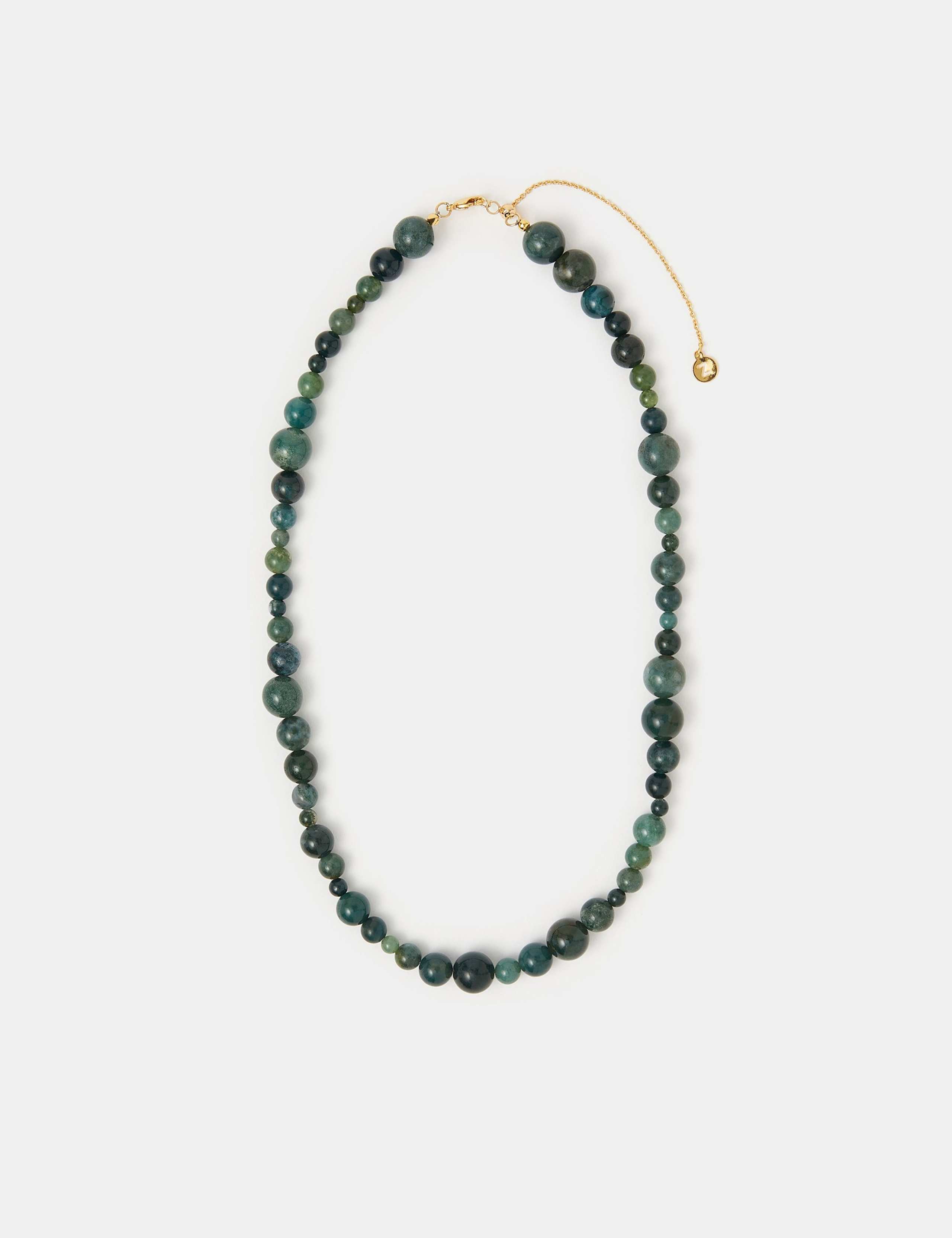 14ct Gold Plated Beaded Necklace 2 of 3