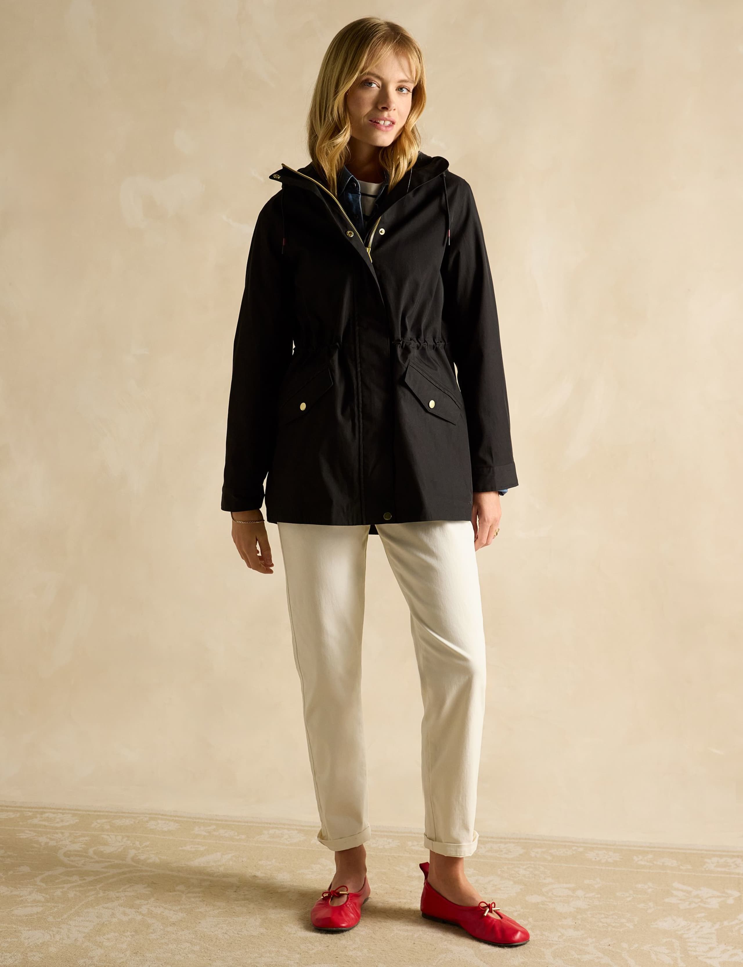 Cotton Rich Hooded Raincoat 3 of 9