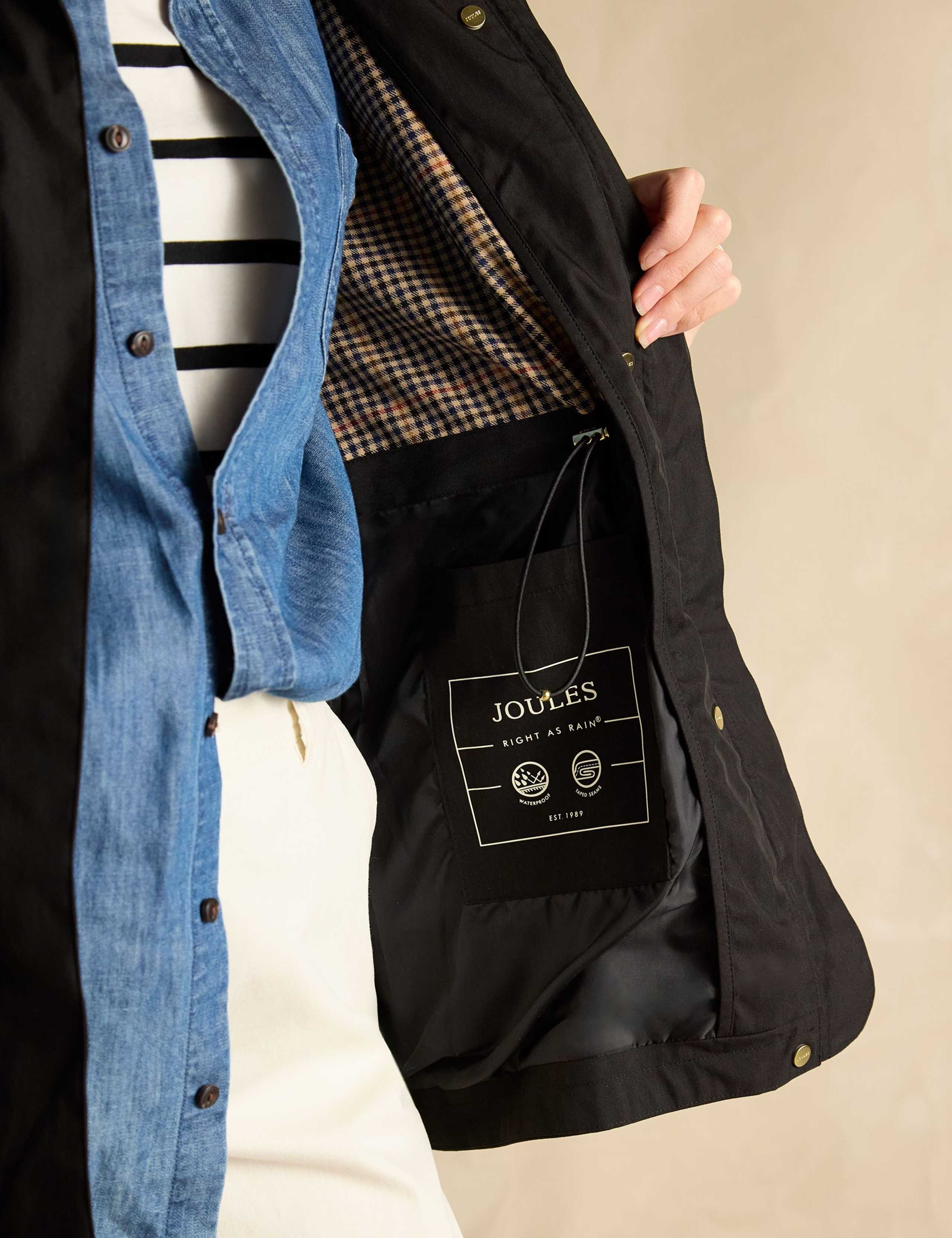 Cotton Rich Hooded Raincoat 7 of 9