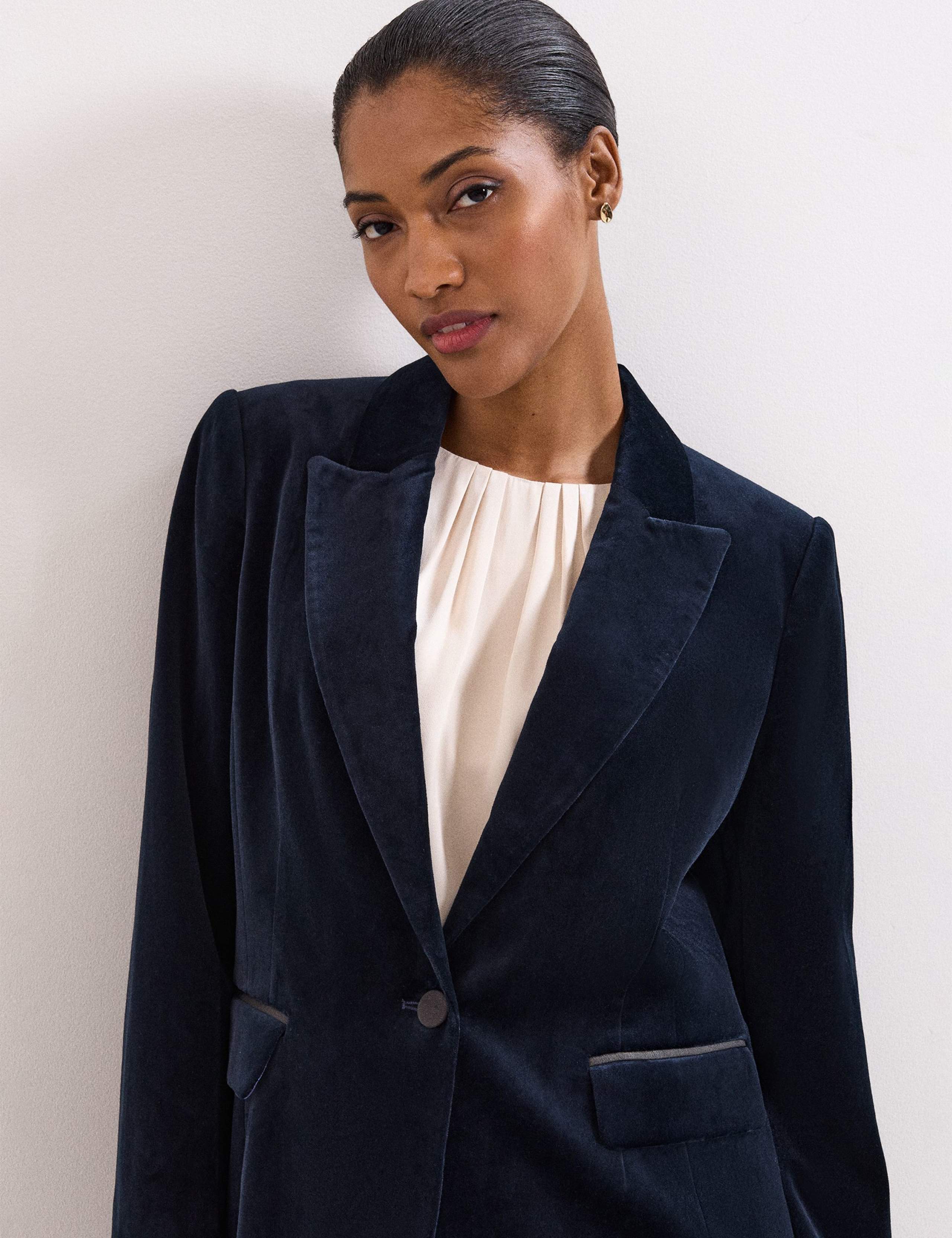 Velvet Blazer 3 of 7