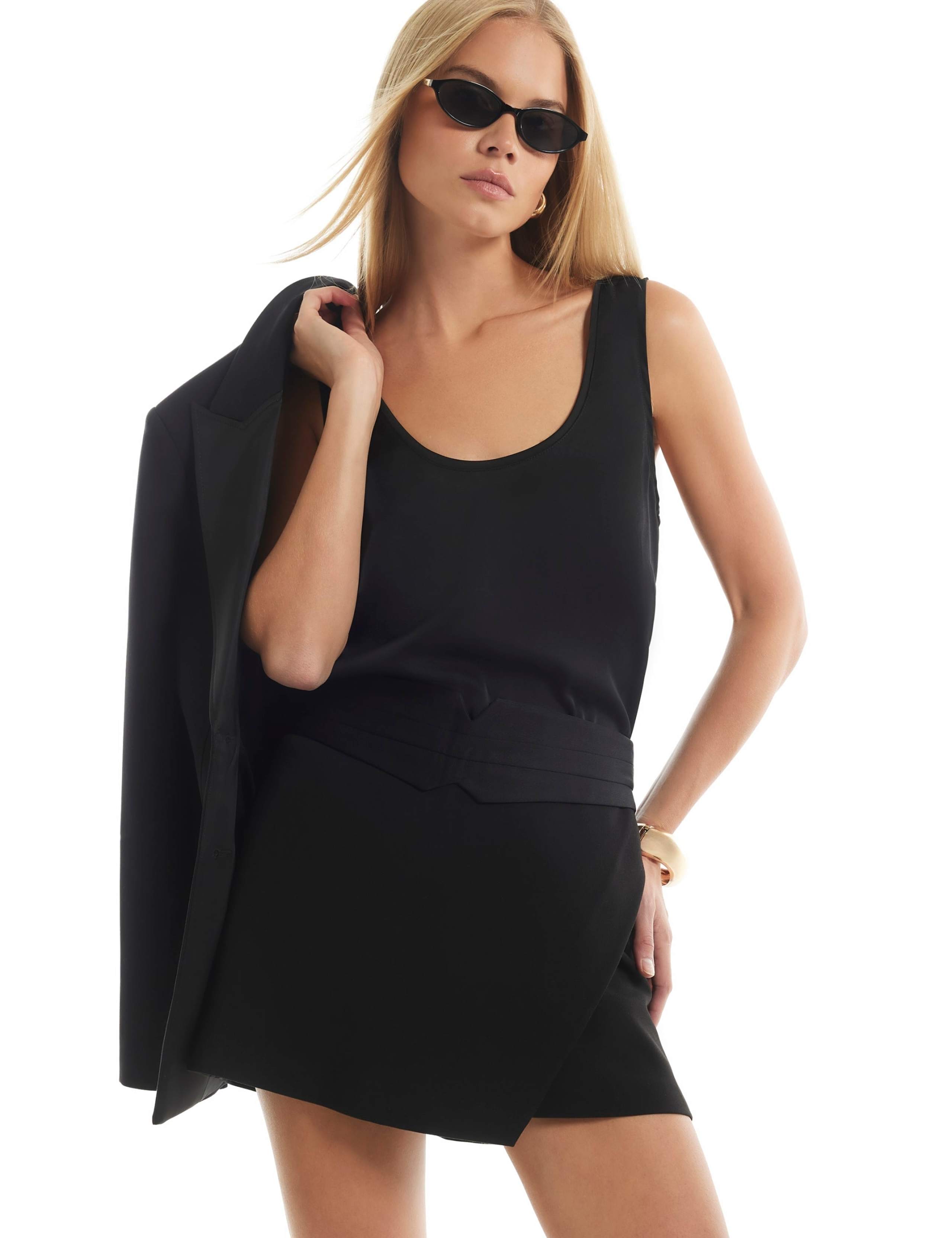 Tailored Wrap Front Skort 2 of 3