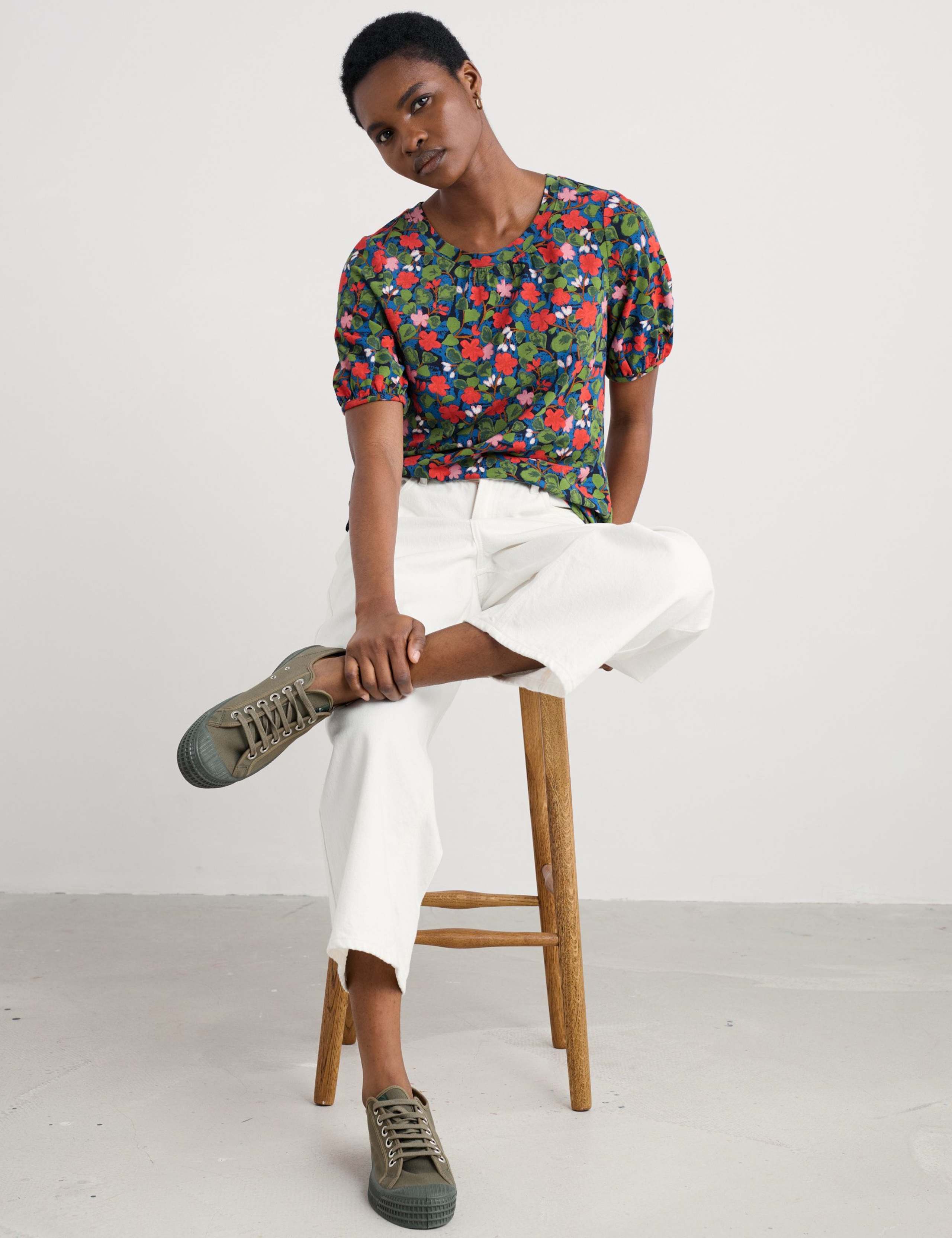Seaberry Jersey Short Sleeve Top 4 of 5