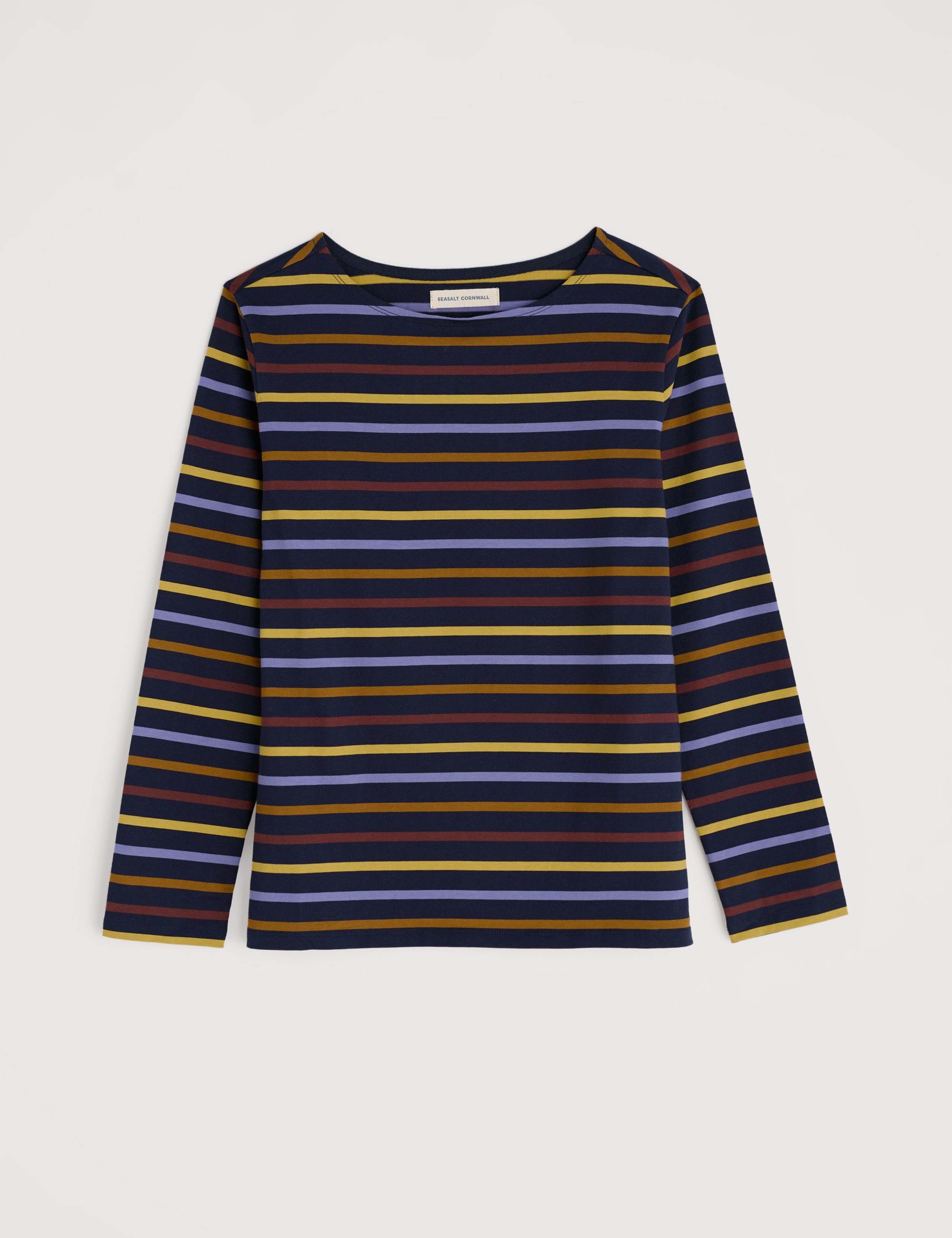 Pure Cotton Striped Top 2 of 5