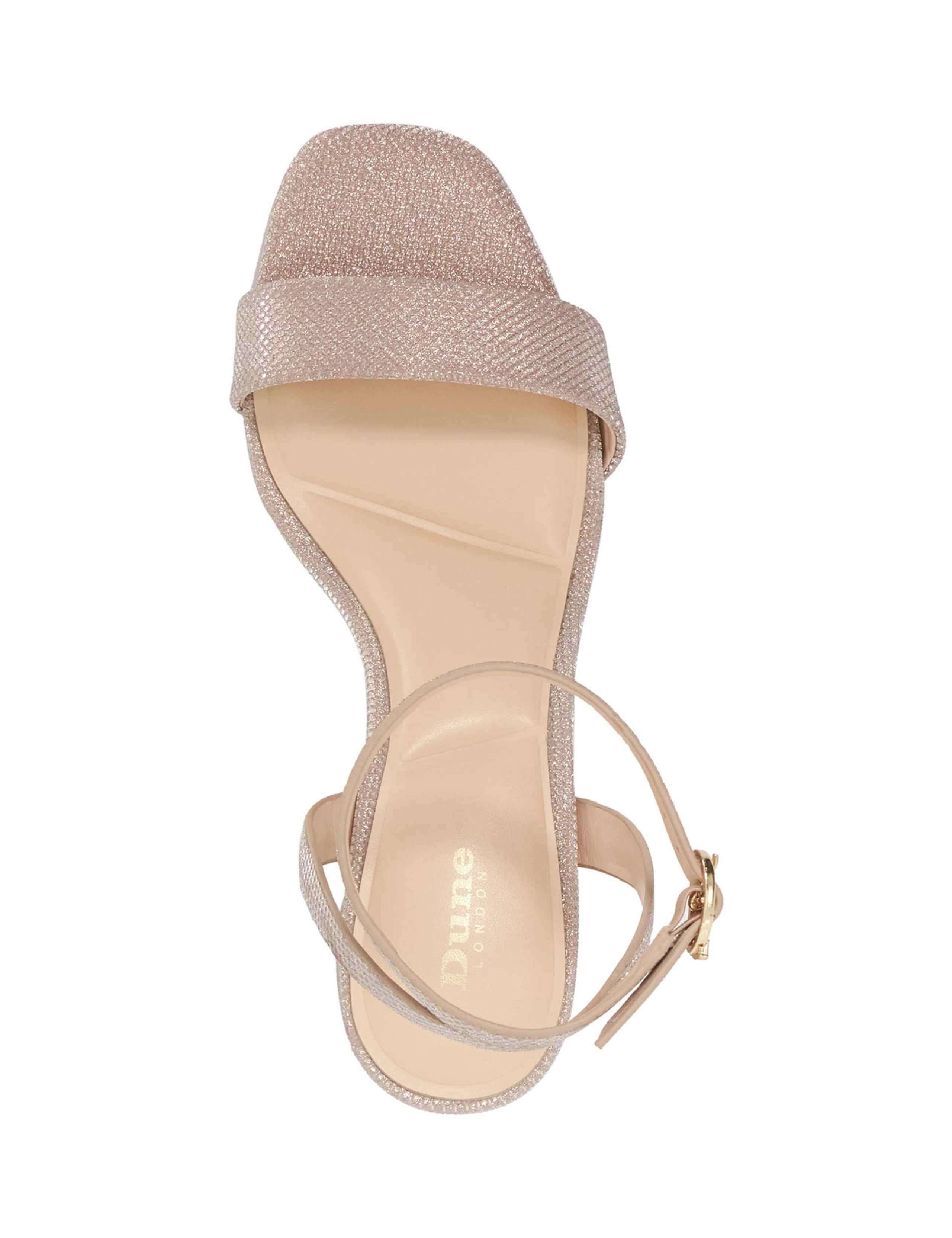 Leather Ankle Strap Block Heel Sandals 3 of 6