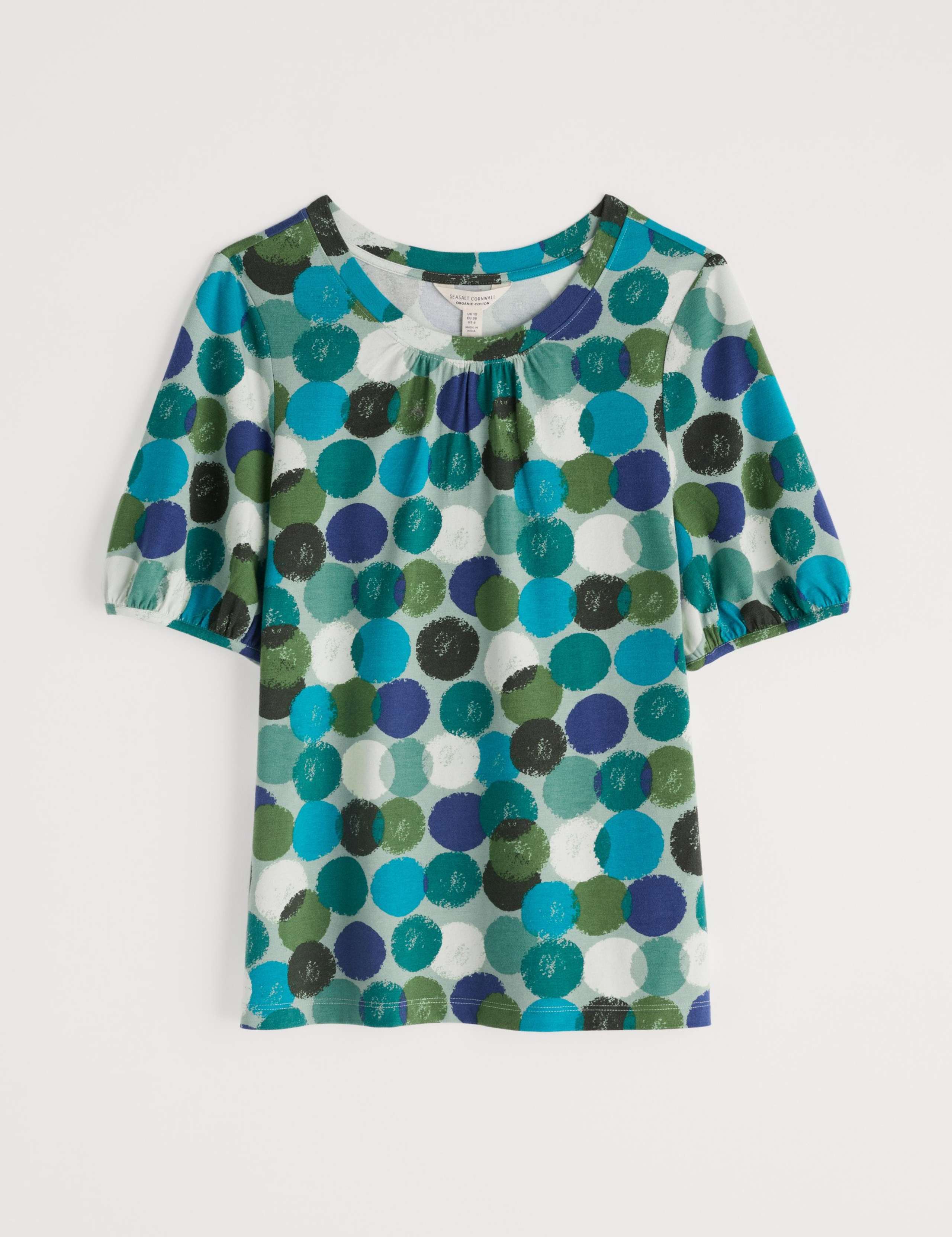 Cotton Rich Geometric Top 2 of 5
