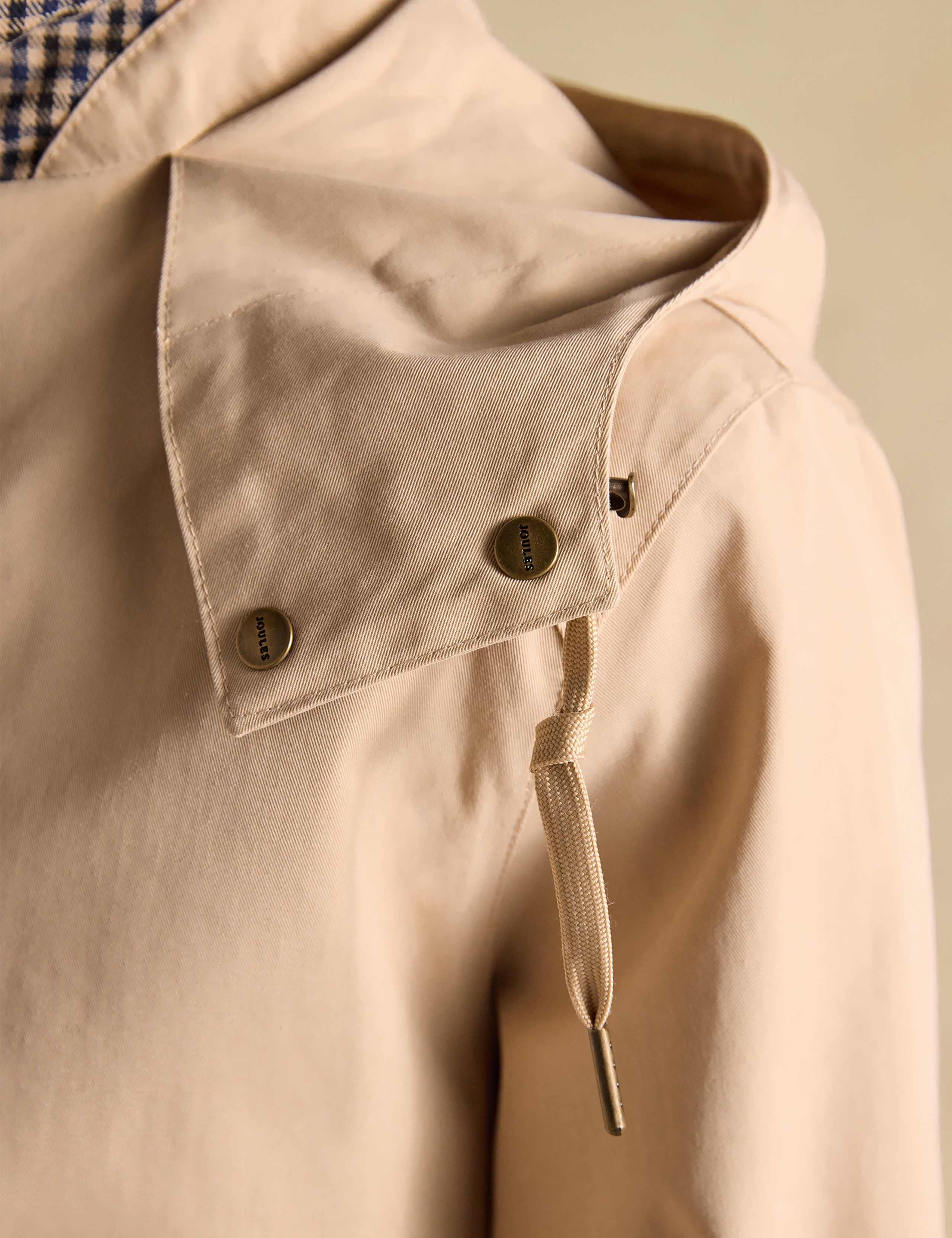 Cotton Rich Waterproof Hooded Raincoat 7 of 11
