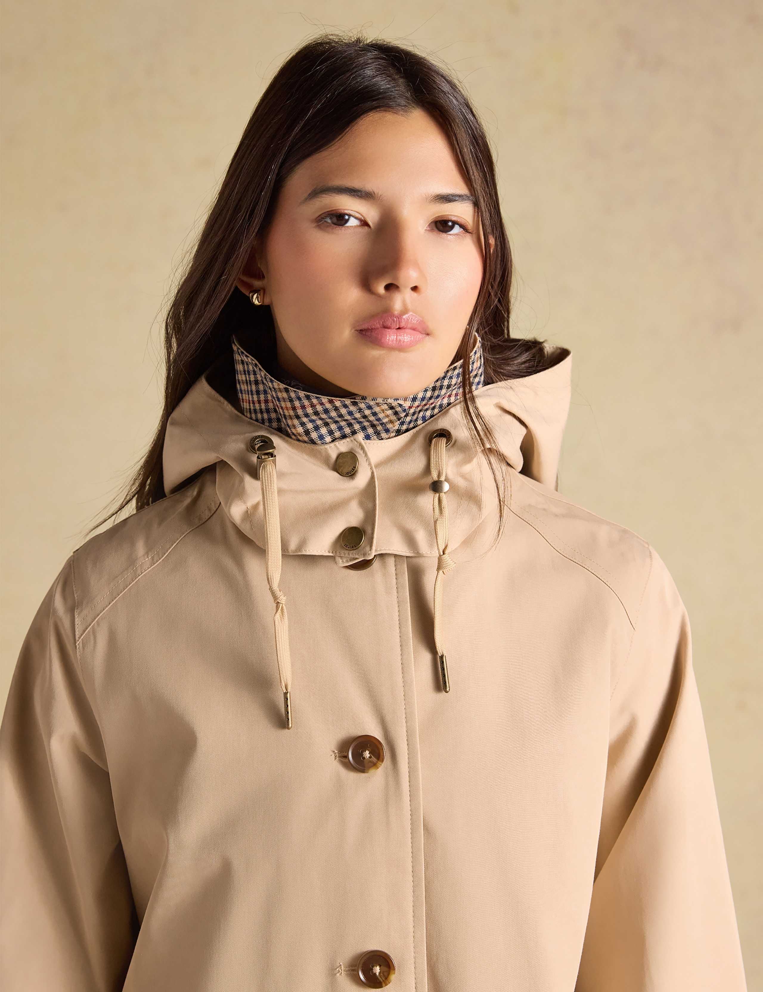 Cotton Rich Waterproof Hooded Raincoat 10 of 11