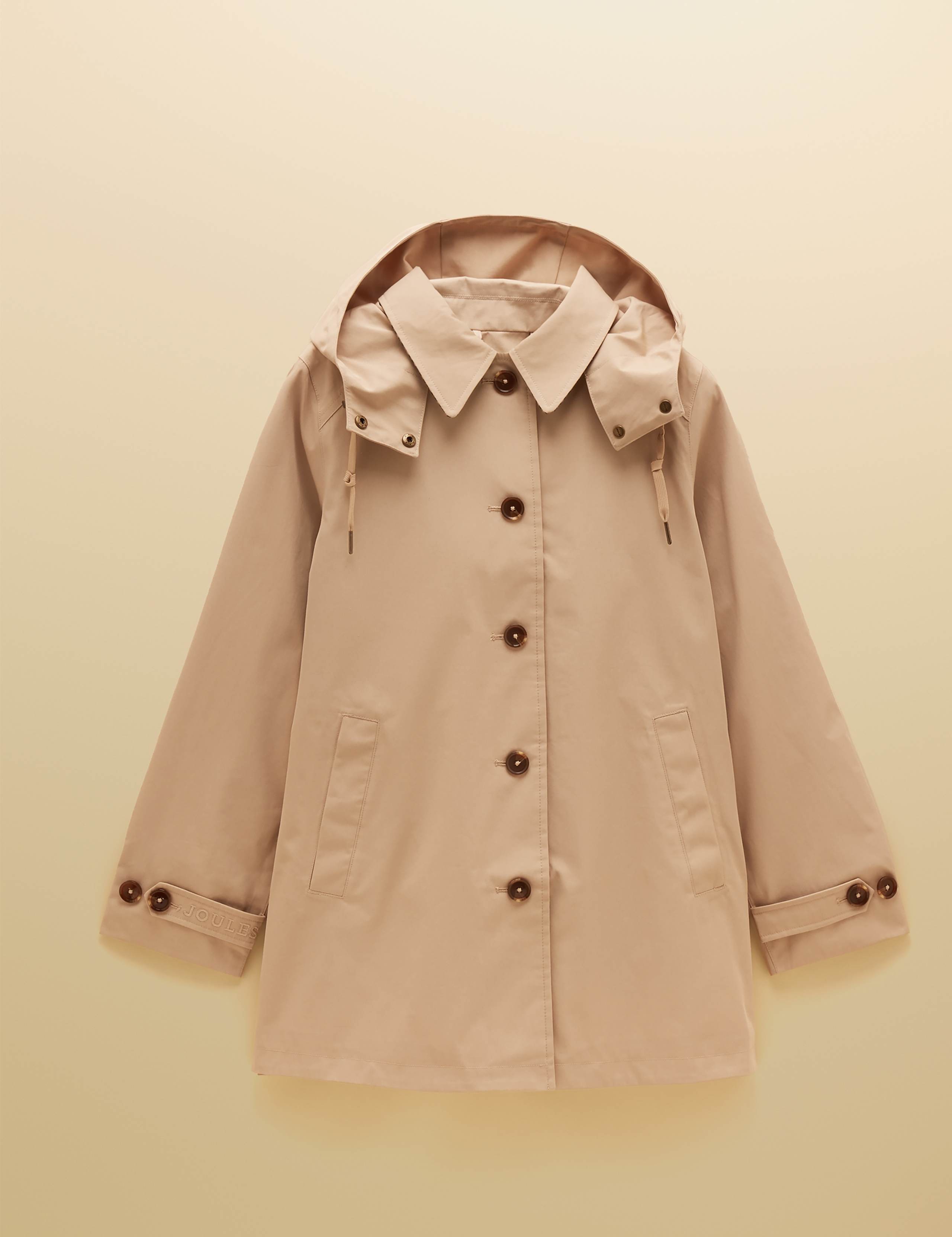 Cotton Rich Waterproof Hooded Raincoat 2 of 11