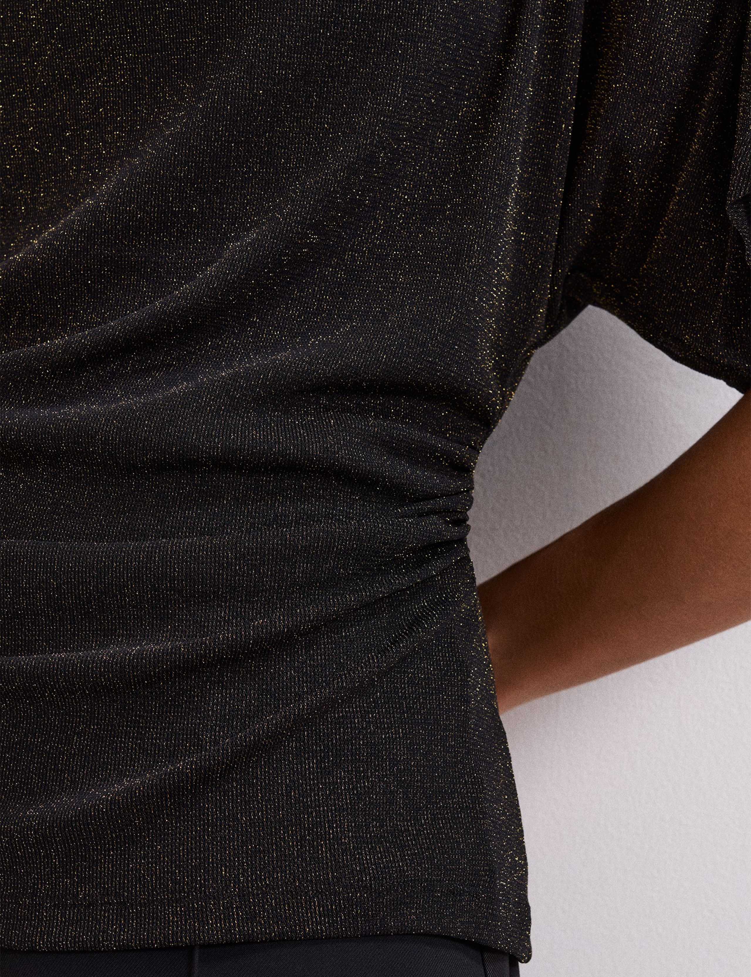 Sparkly Cowl Neck Top 8 of 8