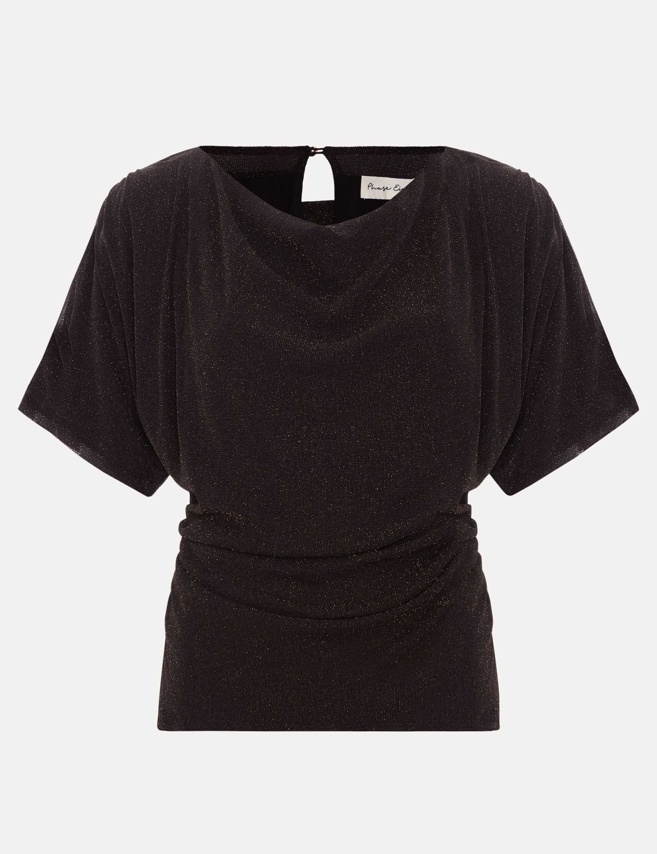 Sparkly Cowl Neck Top 2 of 8