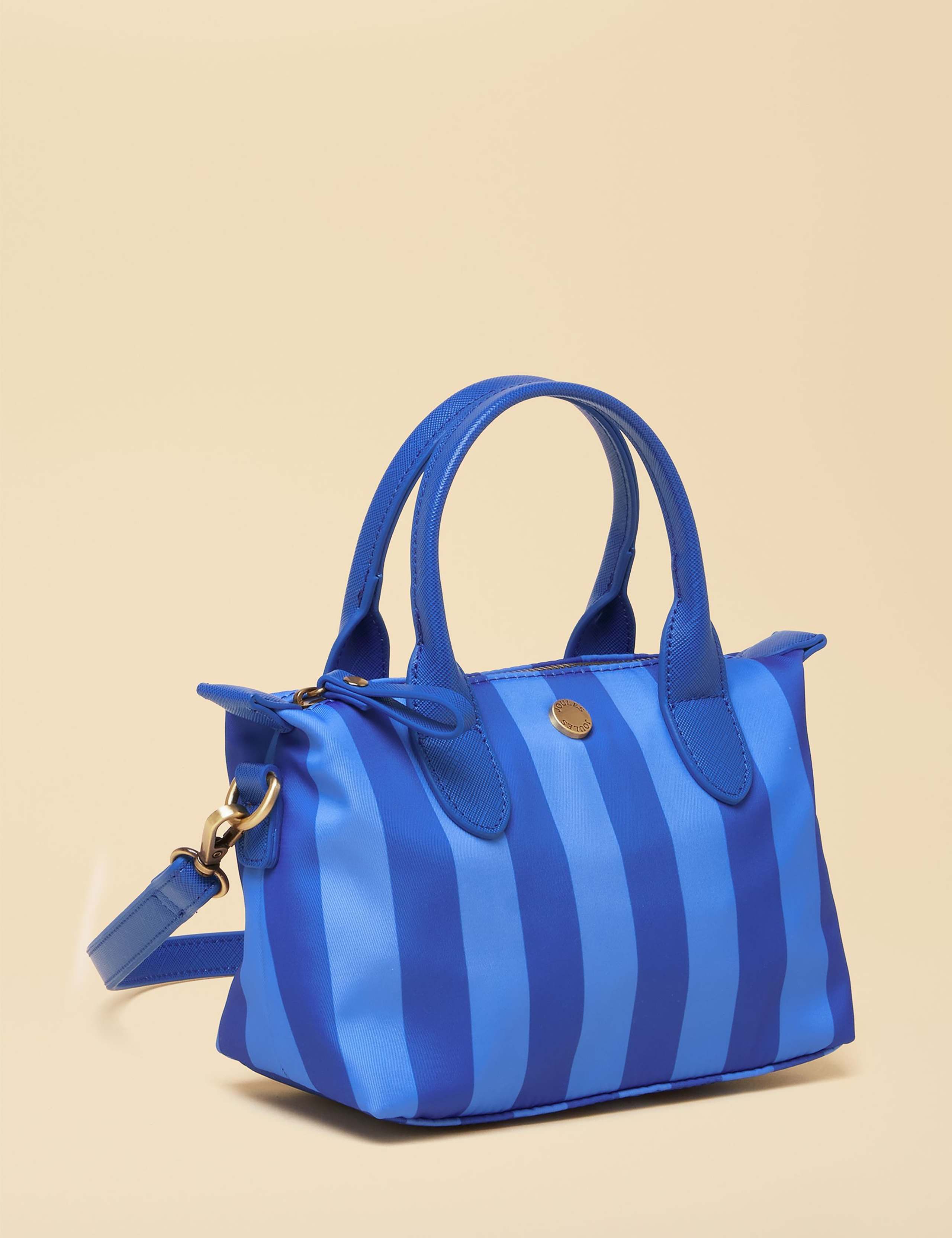 Faux Leather Striped Cross Body Bag 3 of 8
