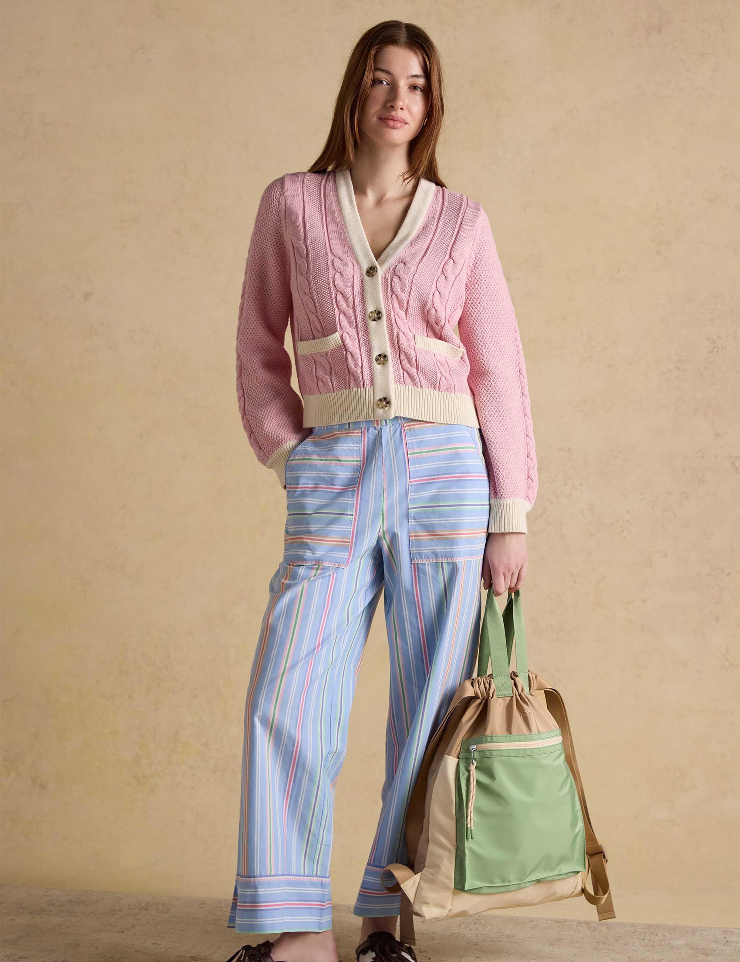 Colour Block Drawstring Backpack 5 of 7