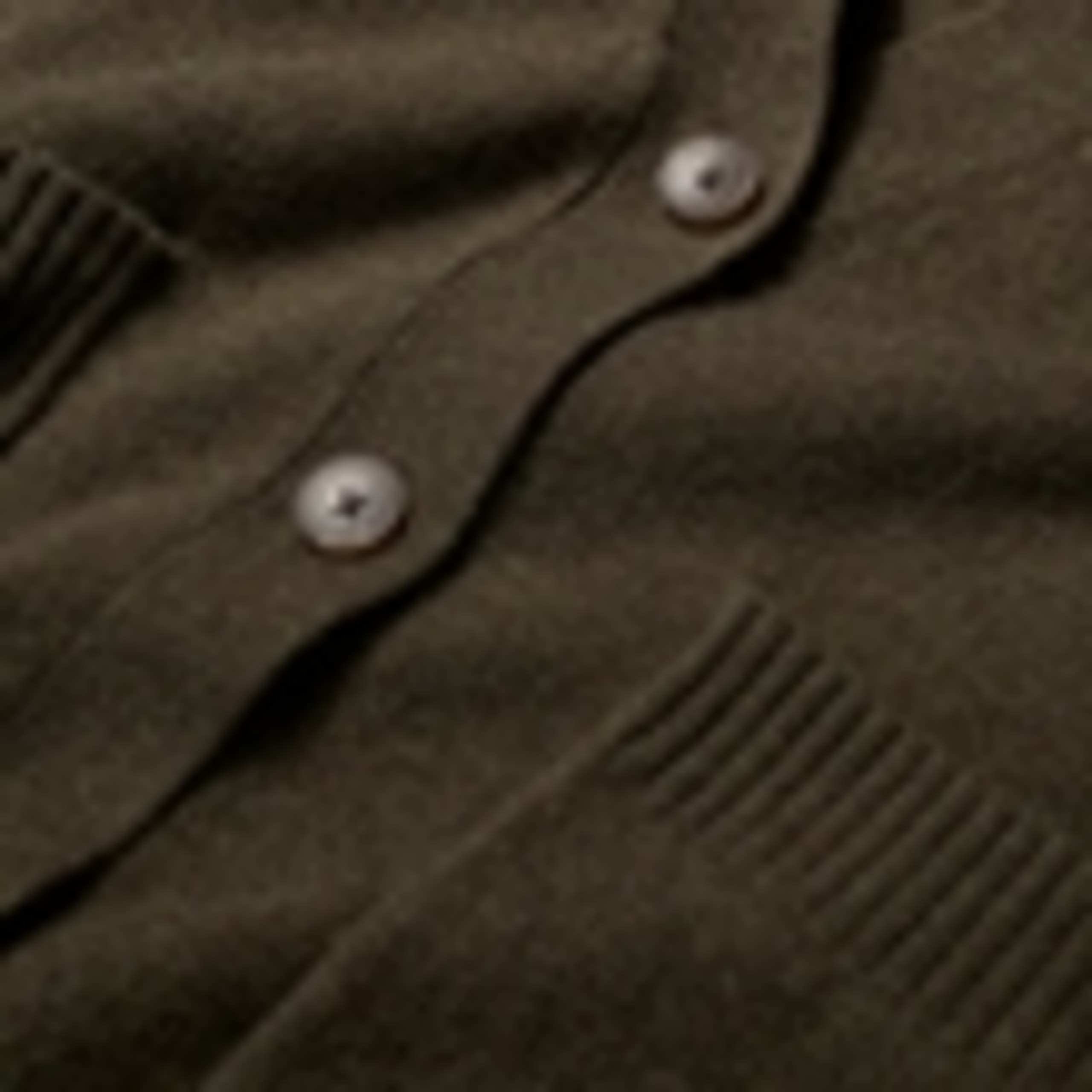 Merino Wool Rich V-Neck Relaxed Cardigan 5 of 5