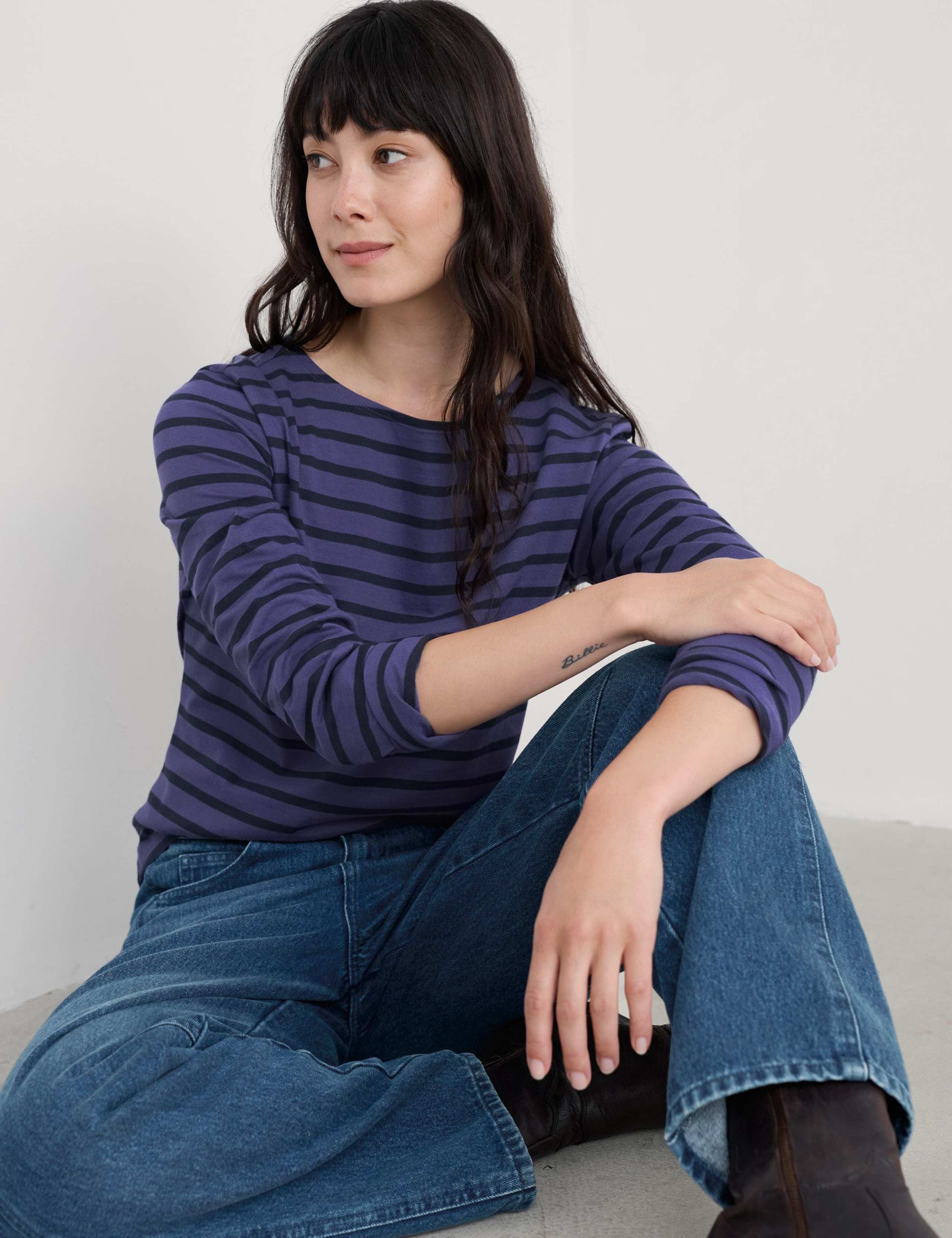 Organic Cotton Striped Top 3 of 5