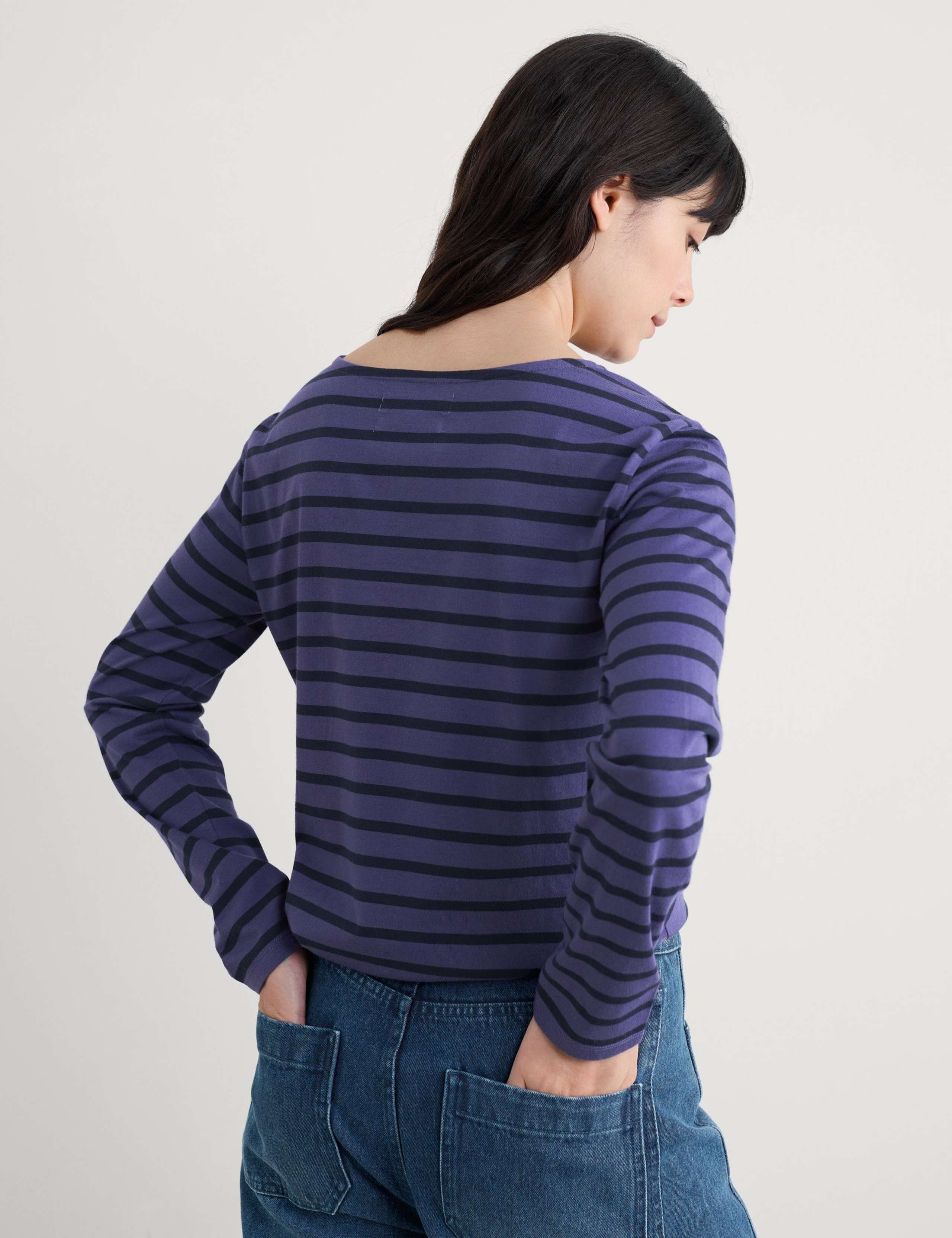 Organic Cotton Striped Top 4 of 5