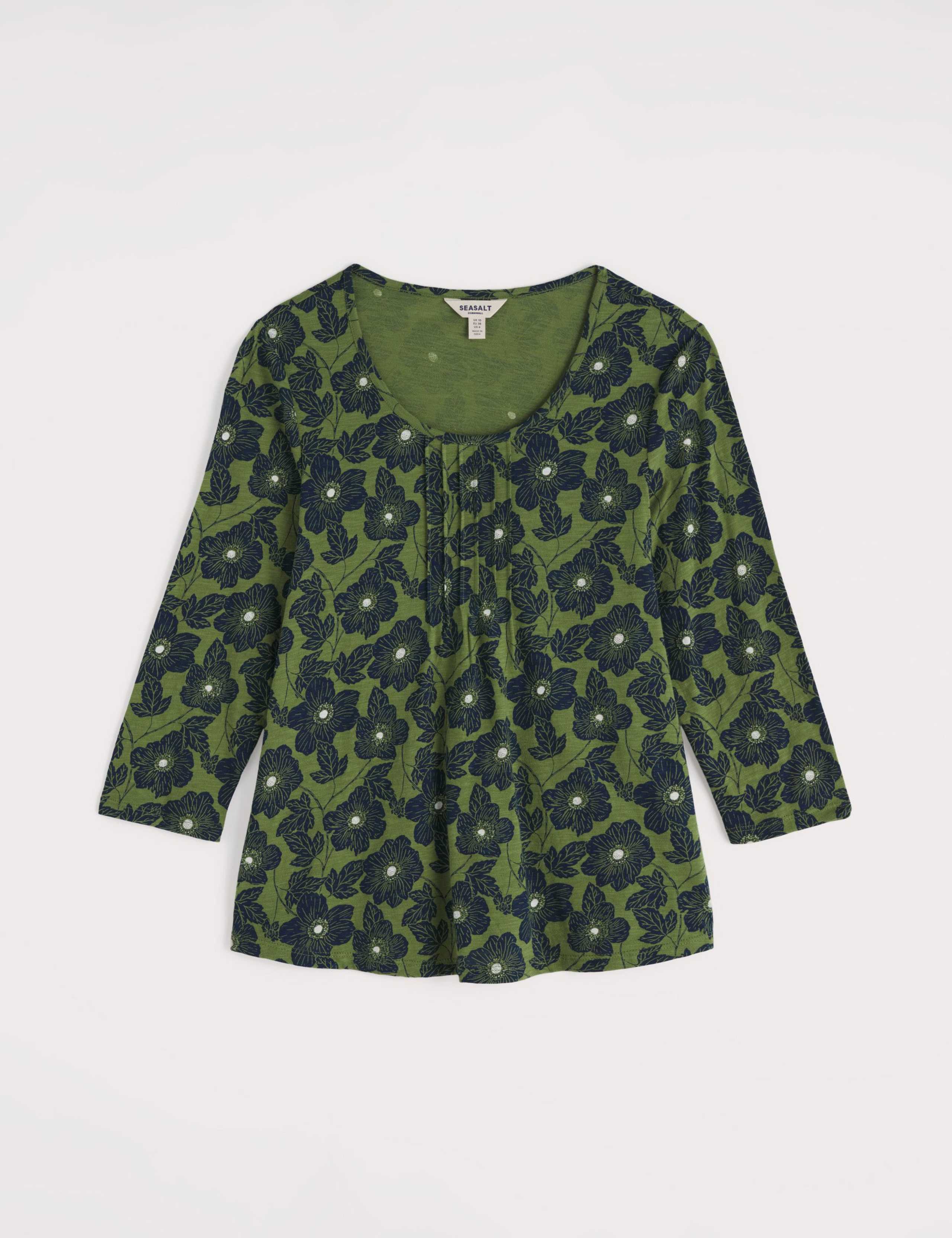 Pure Cotton Floral Top 2 of 5