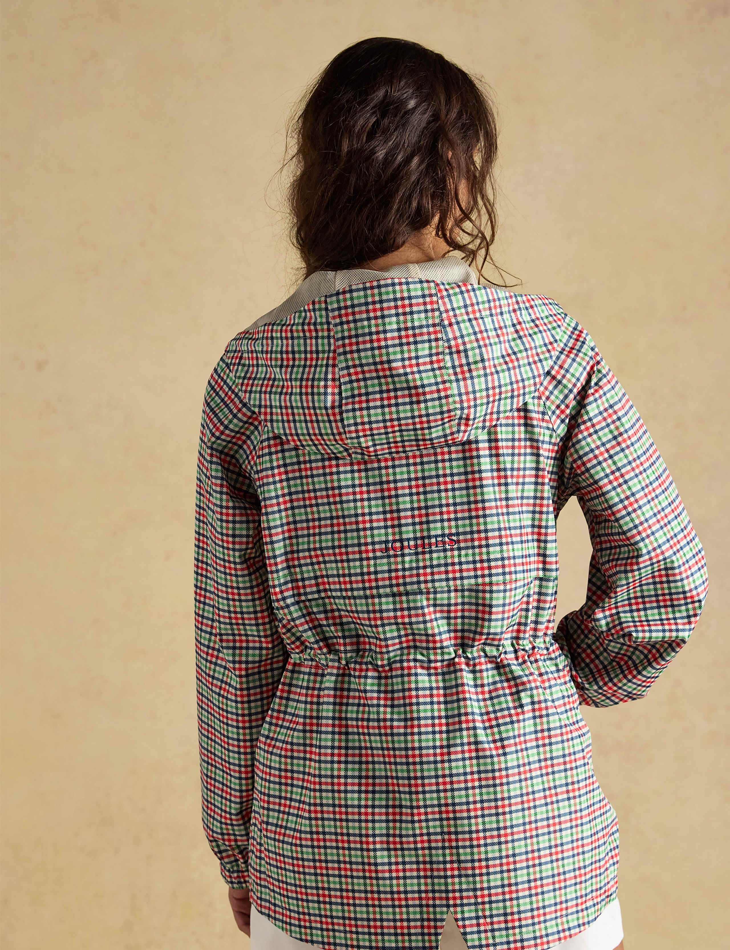 Waterproof Checked Packaway Raincoat 5 of 6