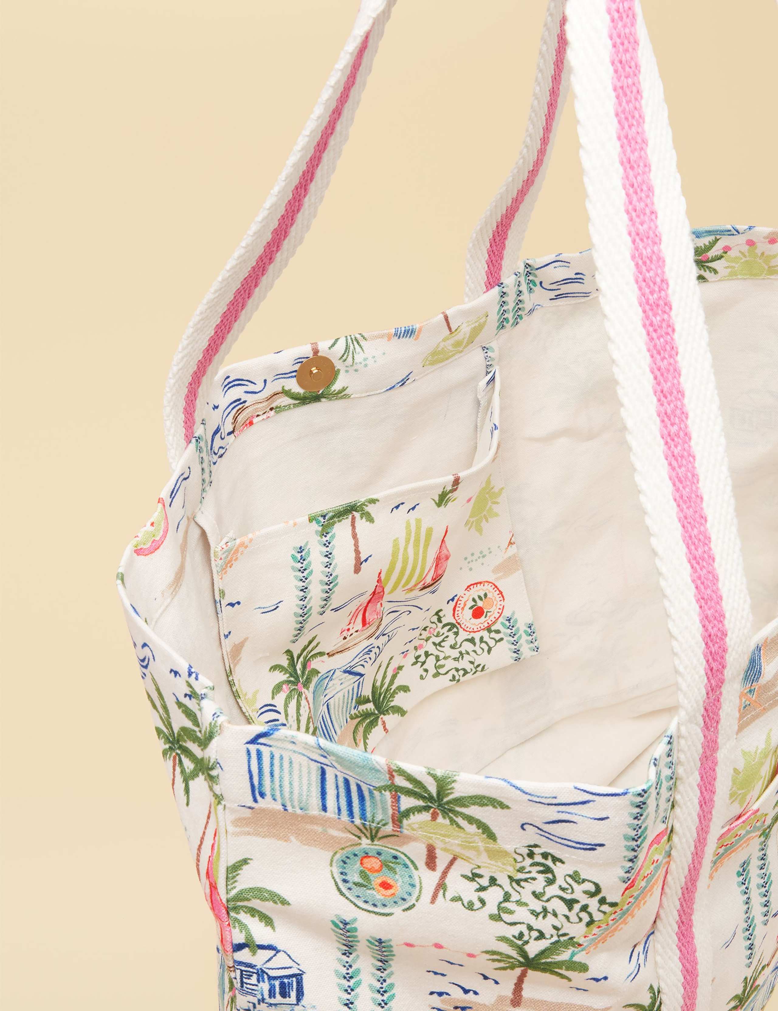 Pure Cotton Printed Tote Bag 5 of 7