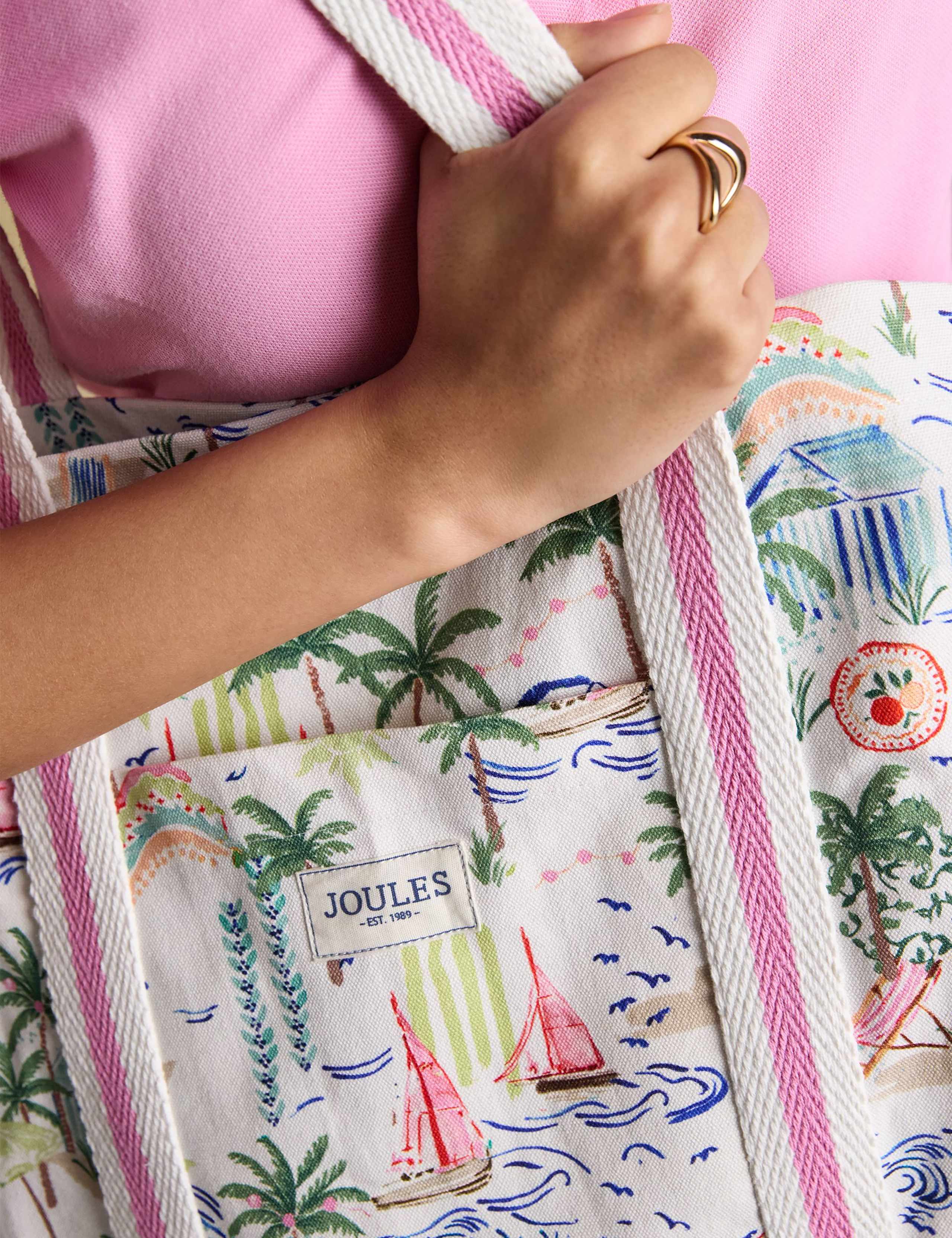 Pure Cotton Printed Tote Bag 6 of 7