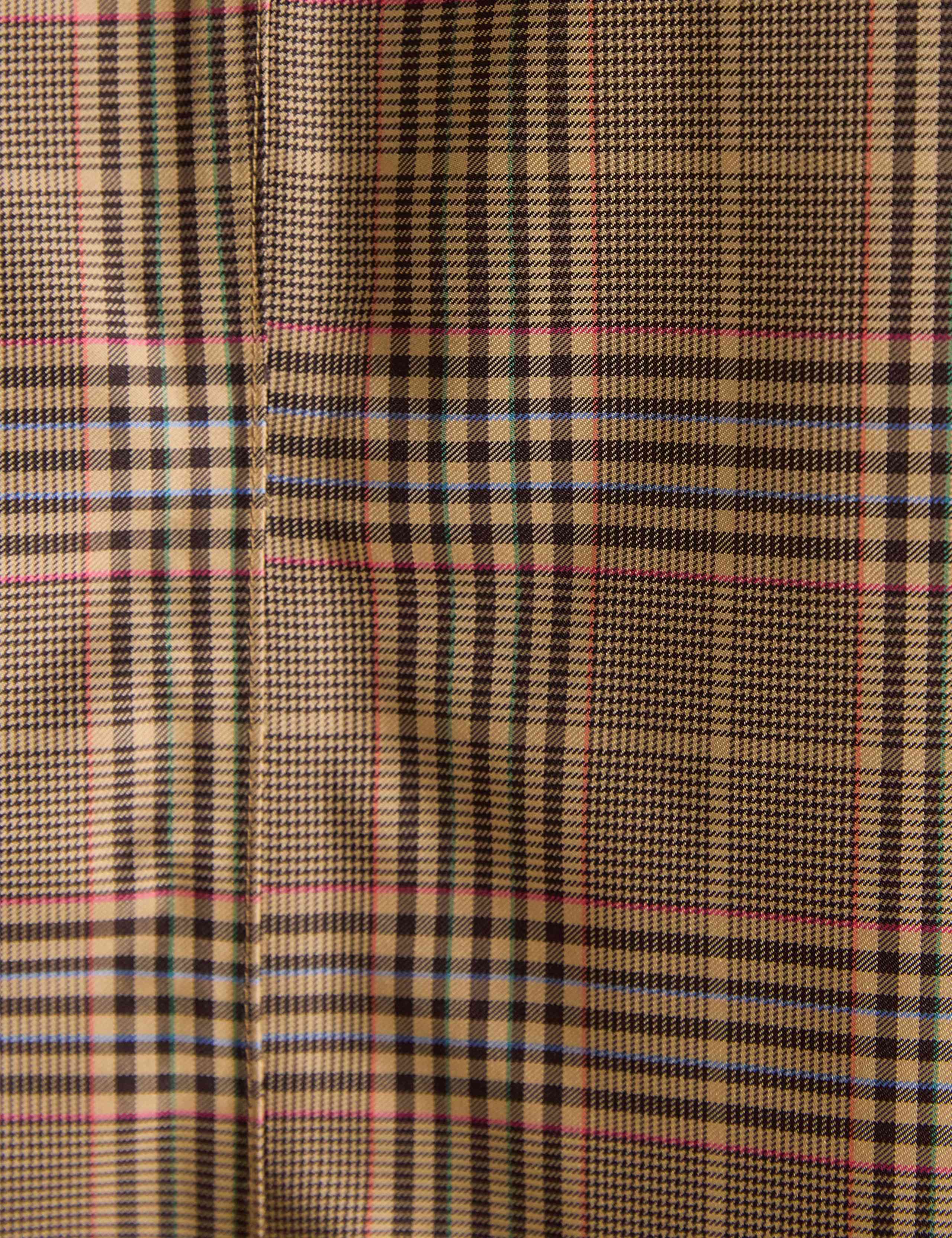 Waterproof Checked Hooded Raincoat 8 of 11