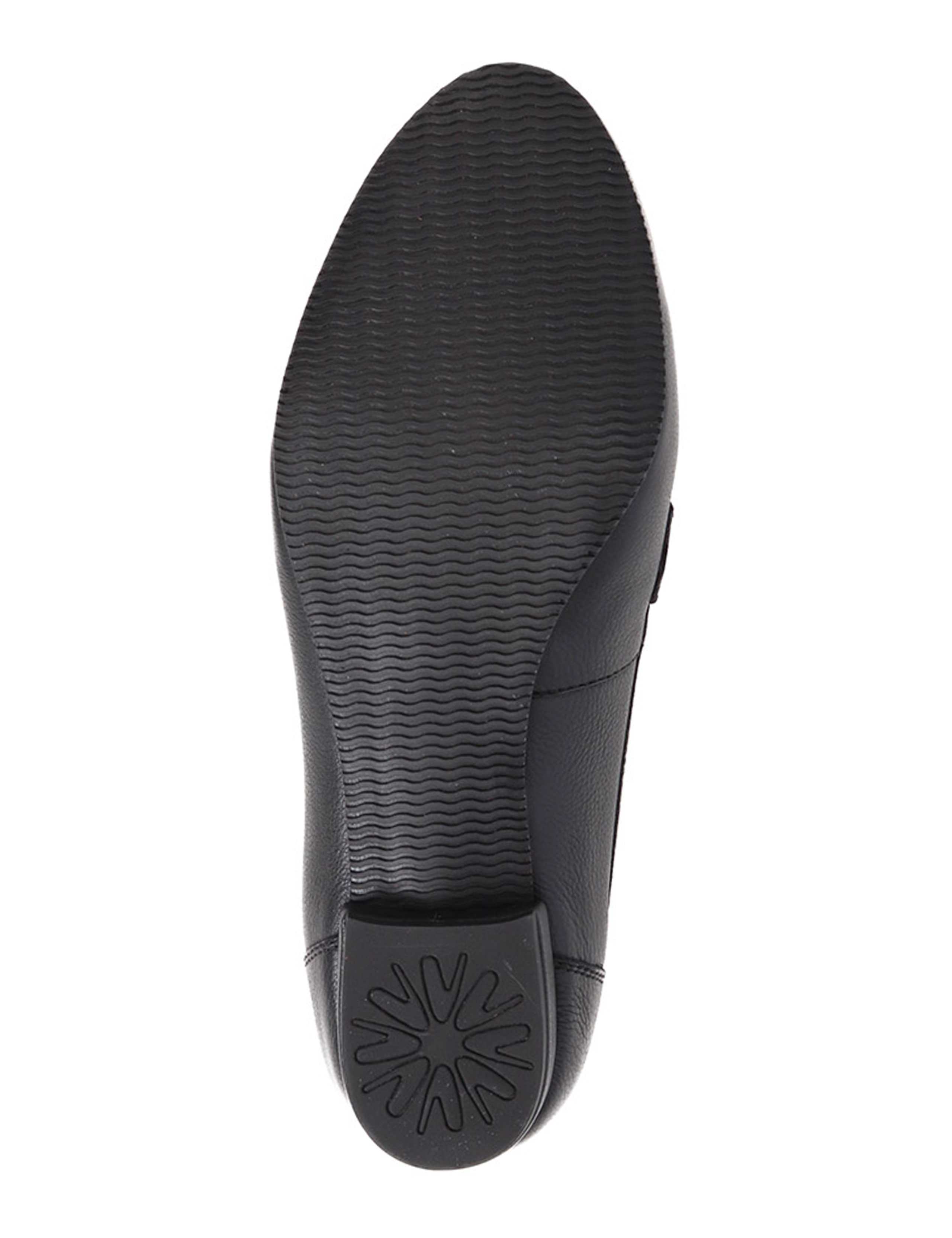 Wide Fit Leather Flat Loafers 7 of 7