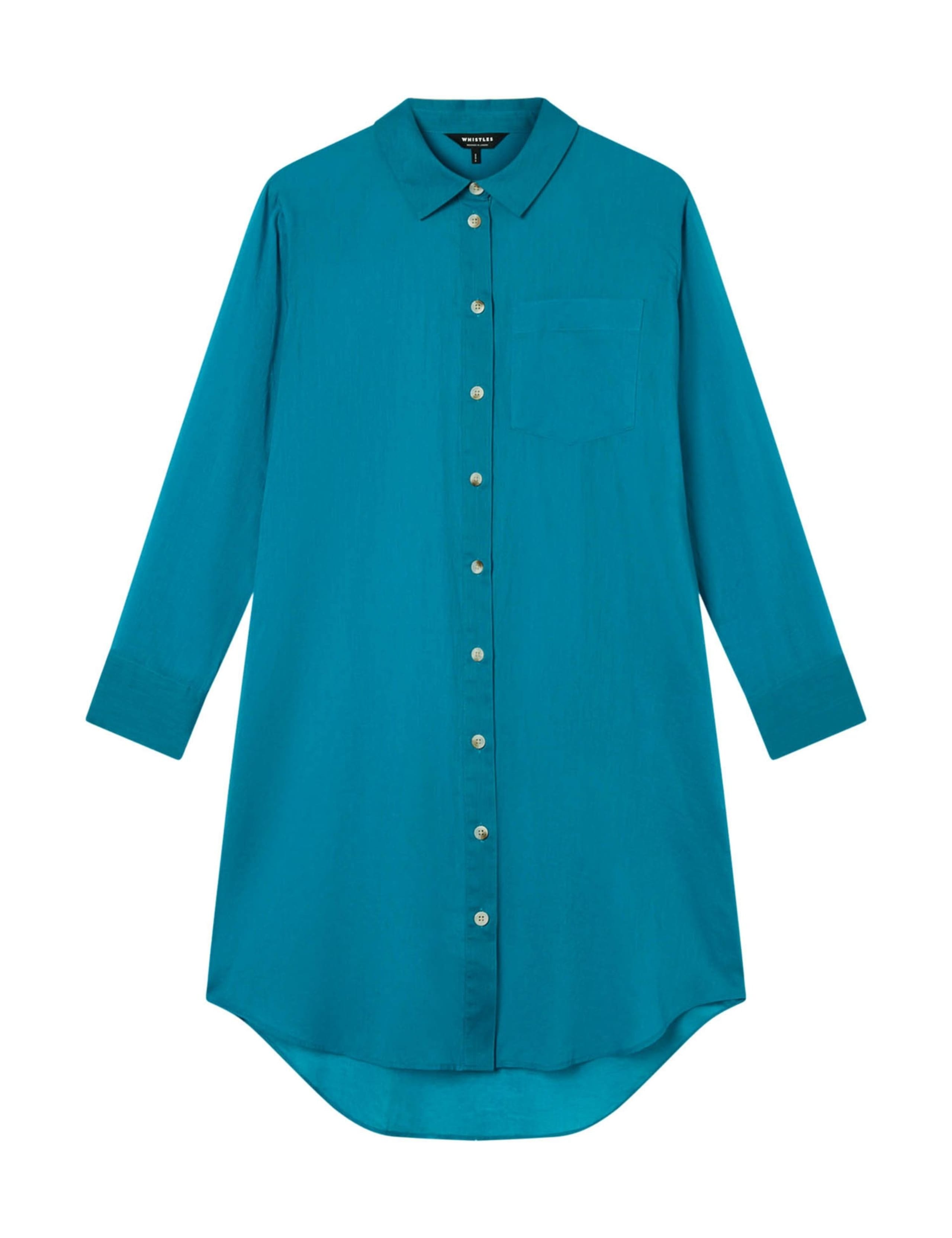 Pure Cotton Button Through Beach Dress 2 of 5