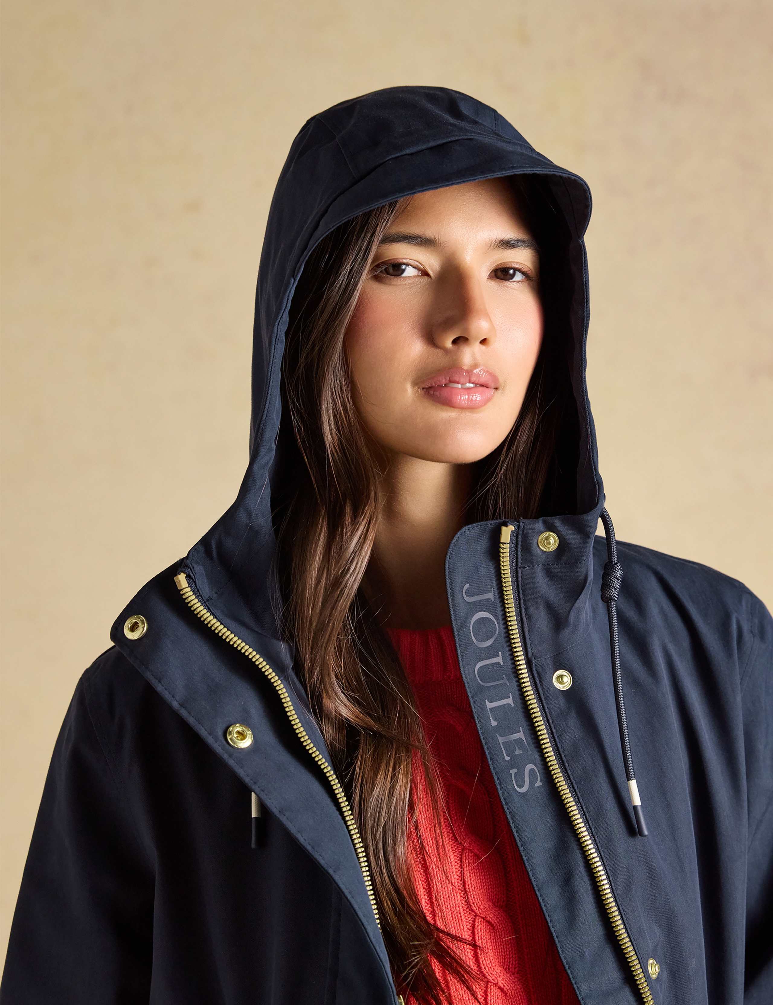 Cotton Rich Waterproof Hooded Raincoat 4 of 12