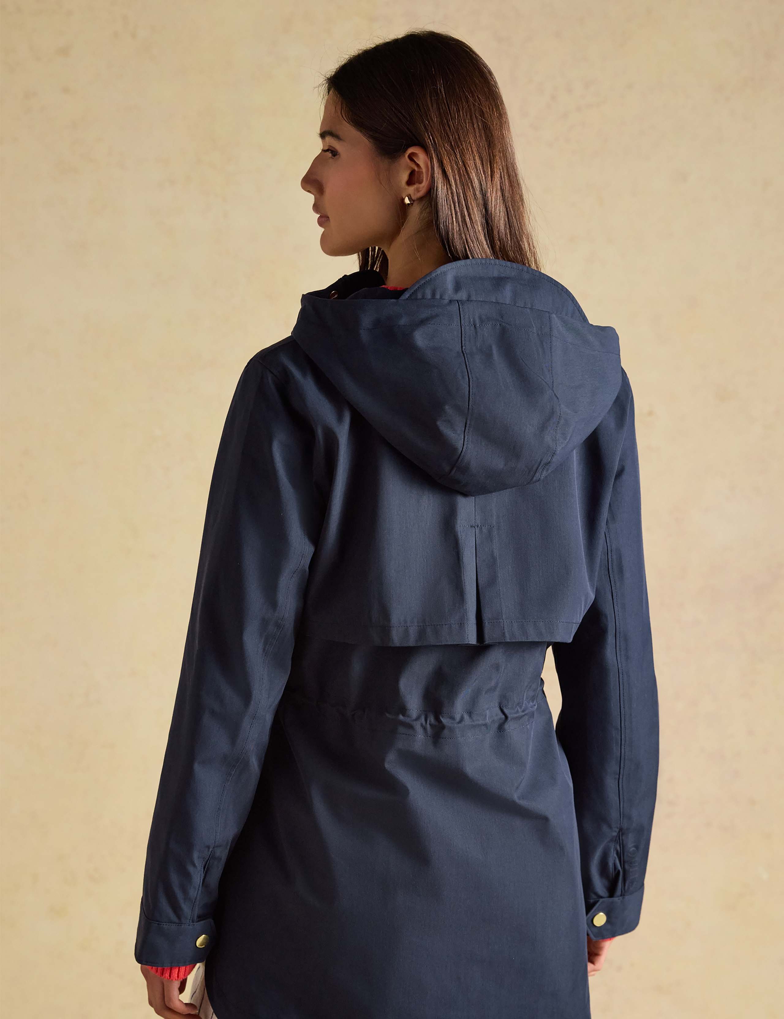 Cotton Rich Waterproof Hooded Raincoat 9 of 12
