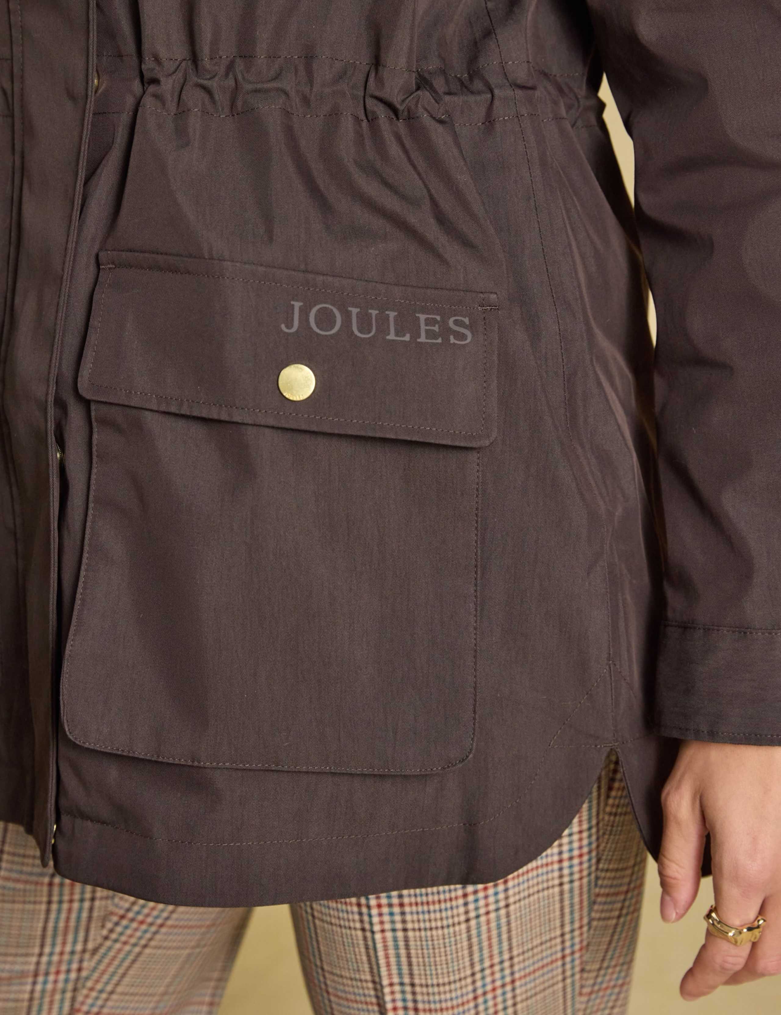 Cotton Rich Waterproof Hooded Raincoat 10 of 11