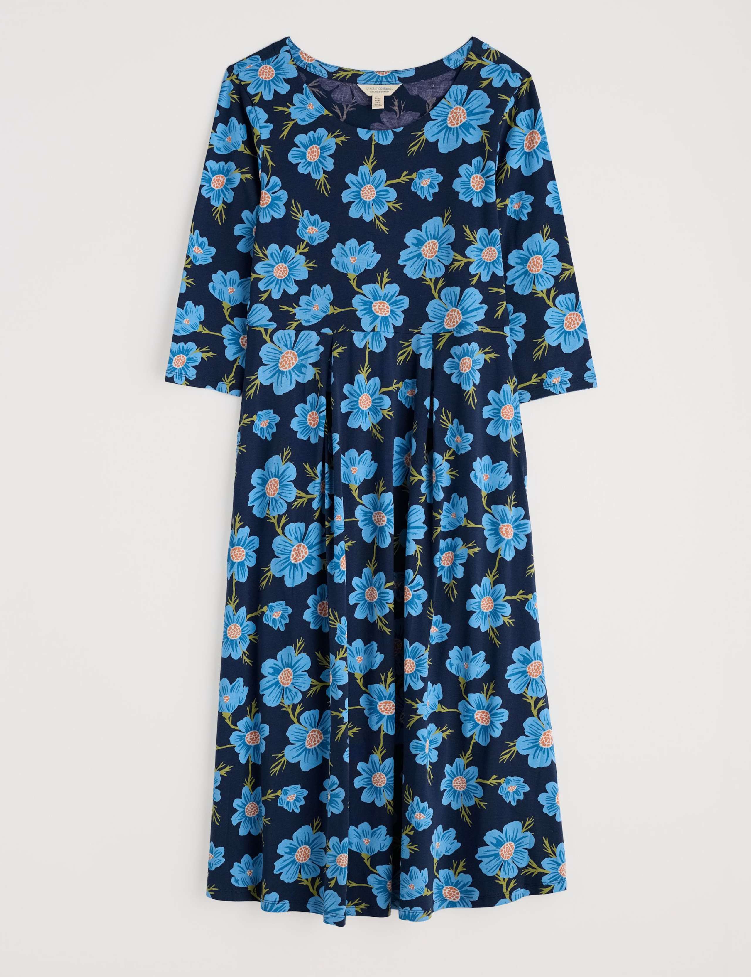 Cotton Floral Midi  Dress 2 of 5